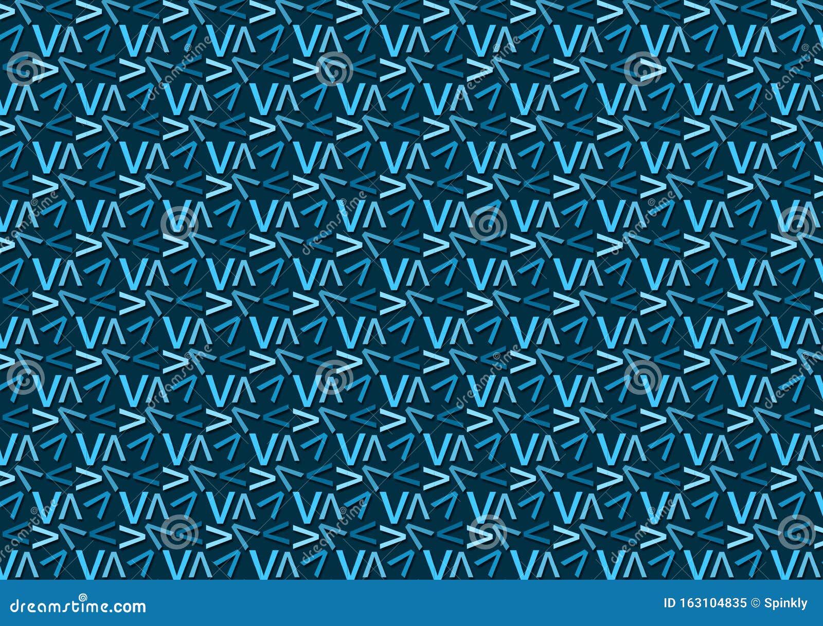 Letter V Pattern Wallpaper for Use with Designs or Background Stock Image -  Image of alphabet, white: 163104835