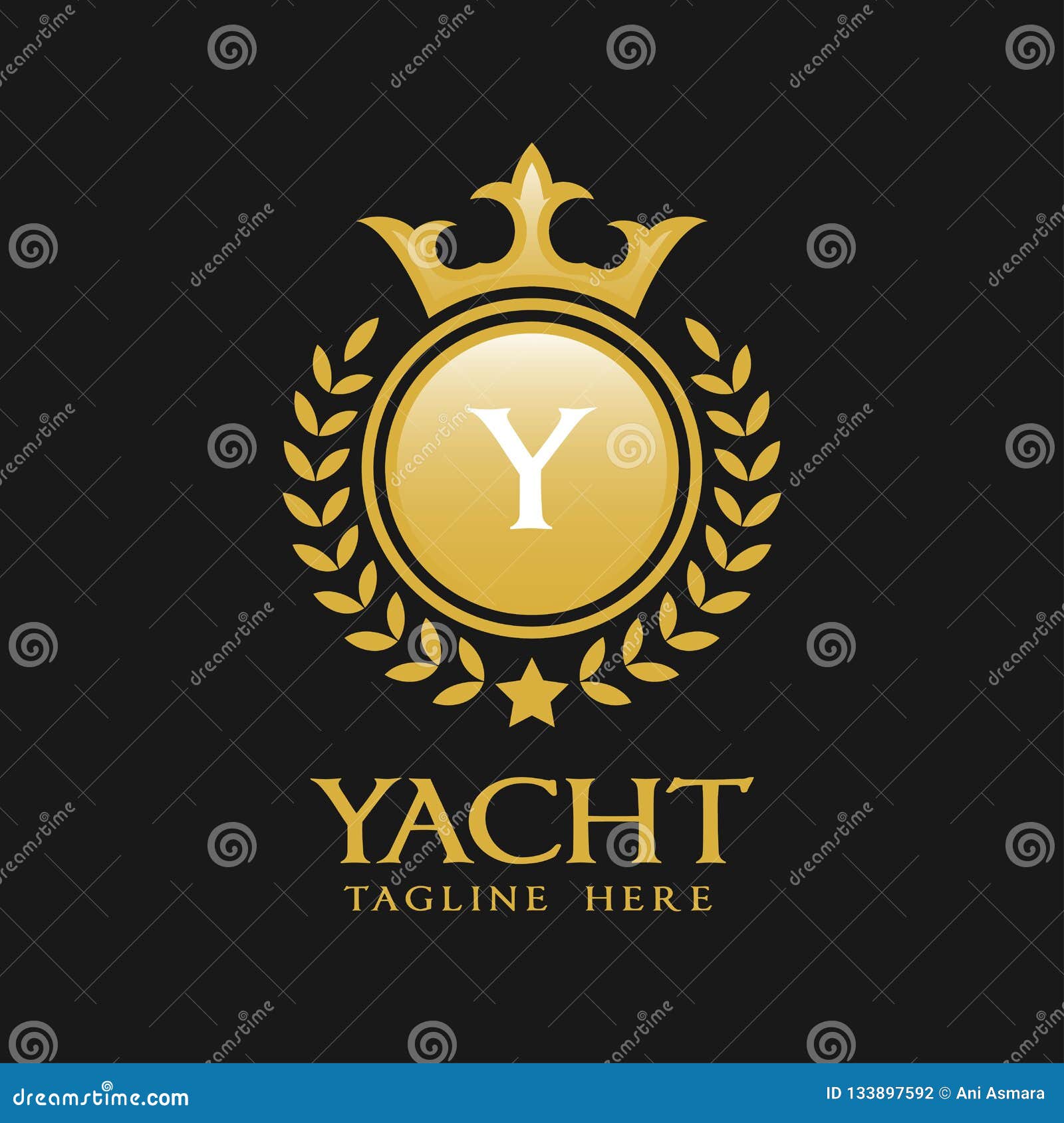 Letter Y Logo - Classic Luxurious Style Logo Template Stock Vector ...