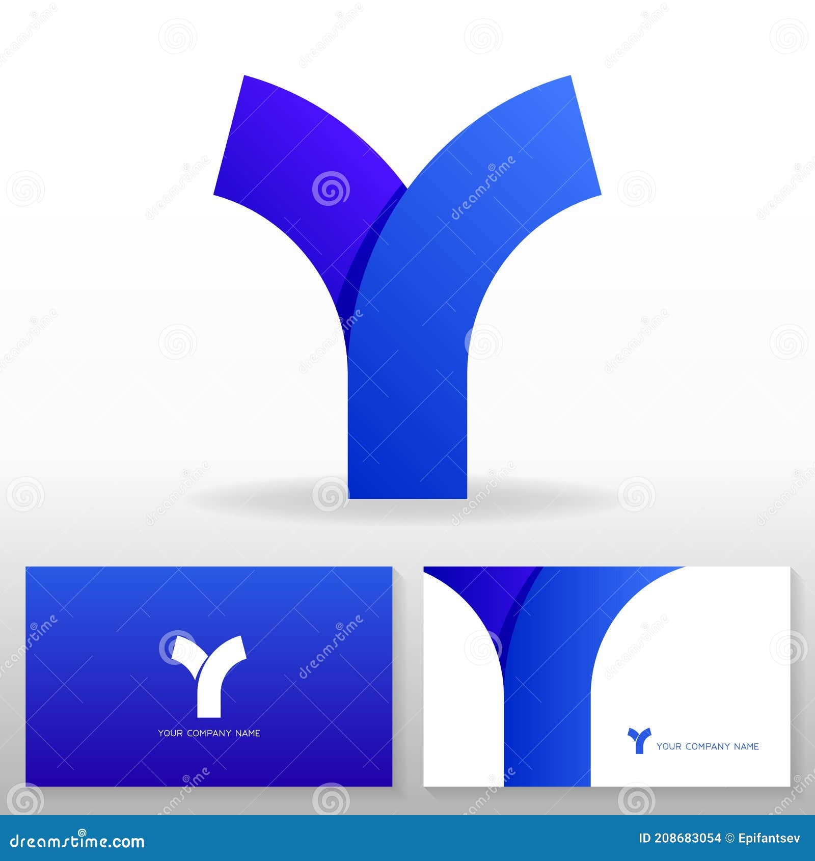 Letter Yl Logo Icon Design Template Stock Vector (Royalty Free