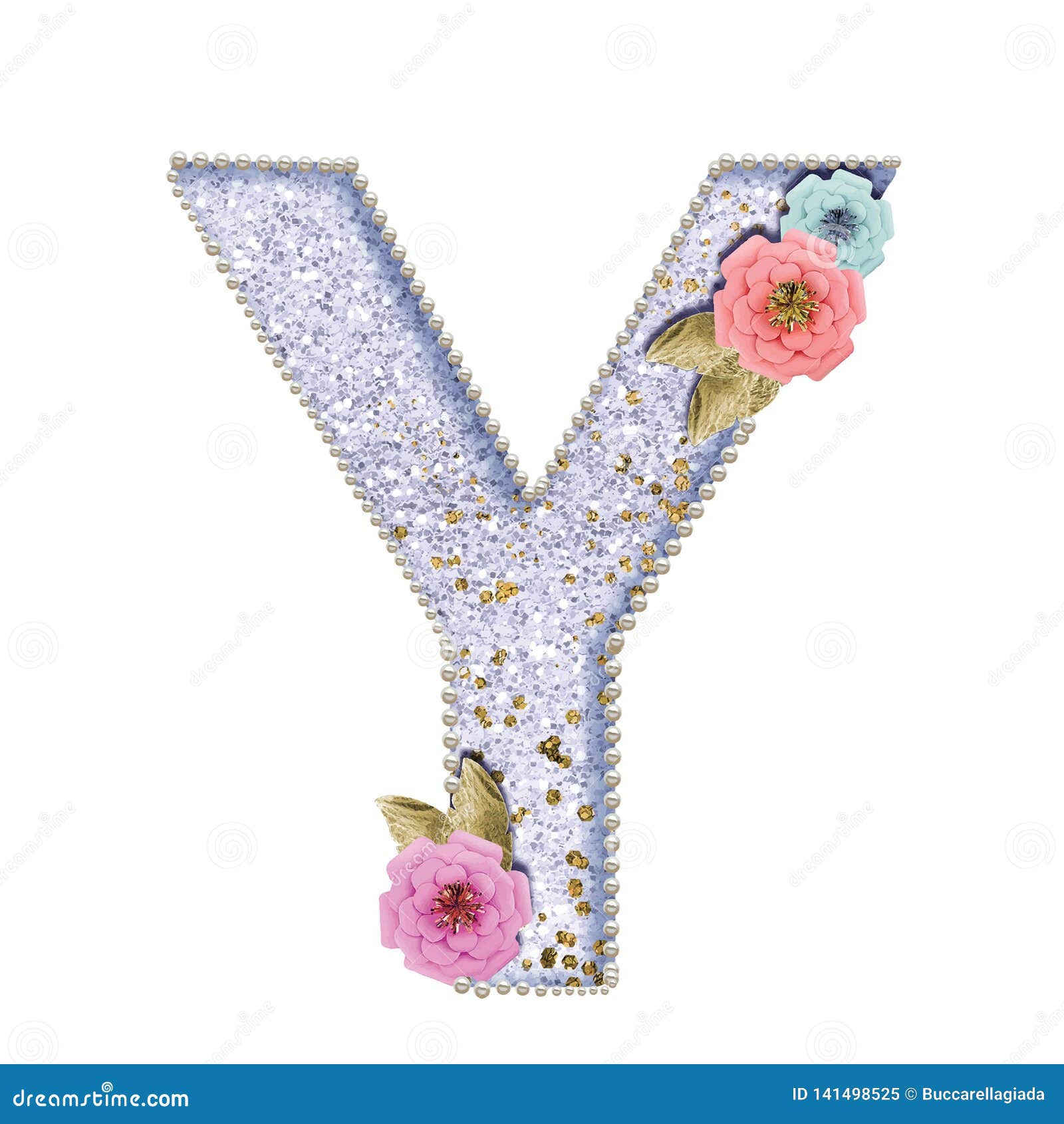 Glitter Gold Letter Y Sign 6in x 9in | Party City