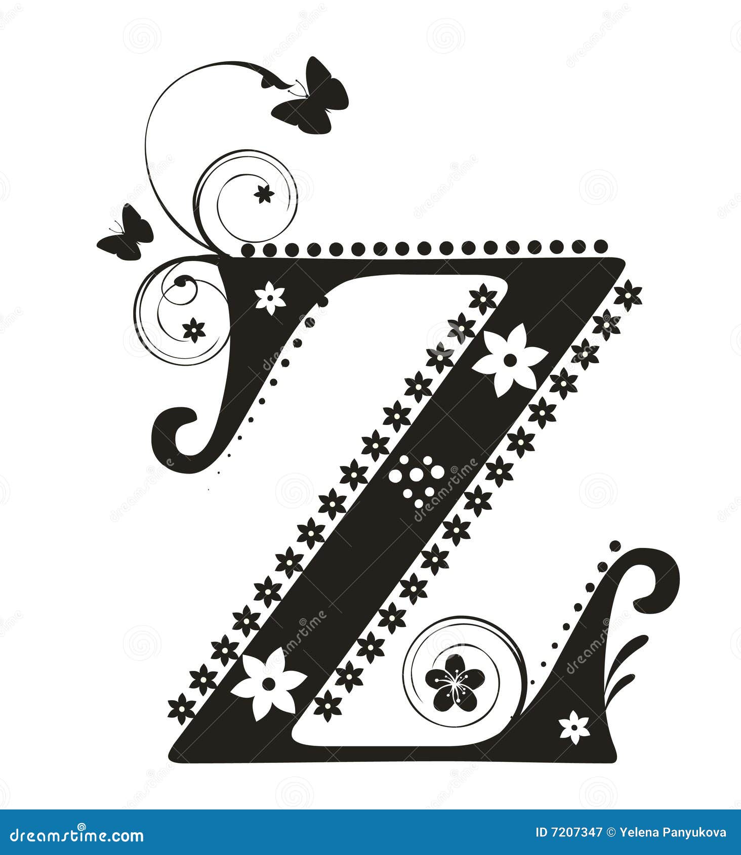 Letter Z stock vector. Illustration of design, grammar - 7207347