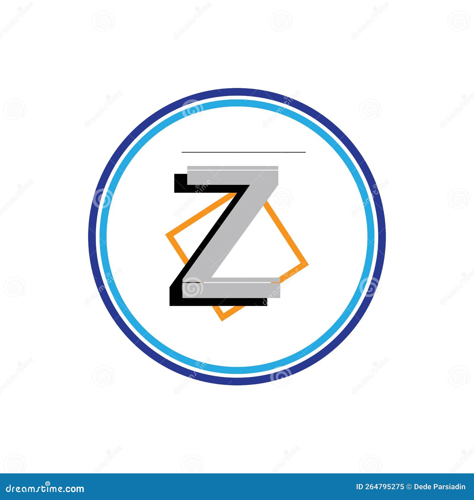 Letter Z Business Corporate Abstract Unity Vector Logo Design Template