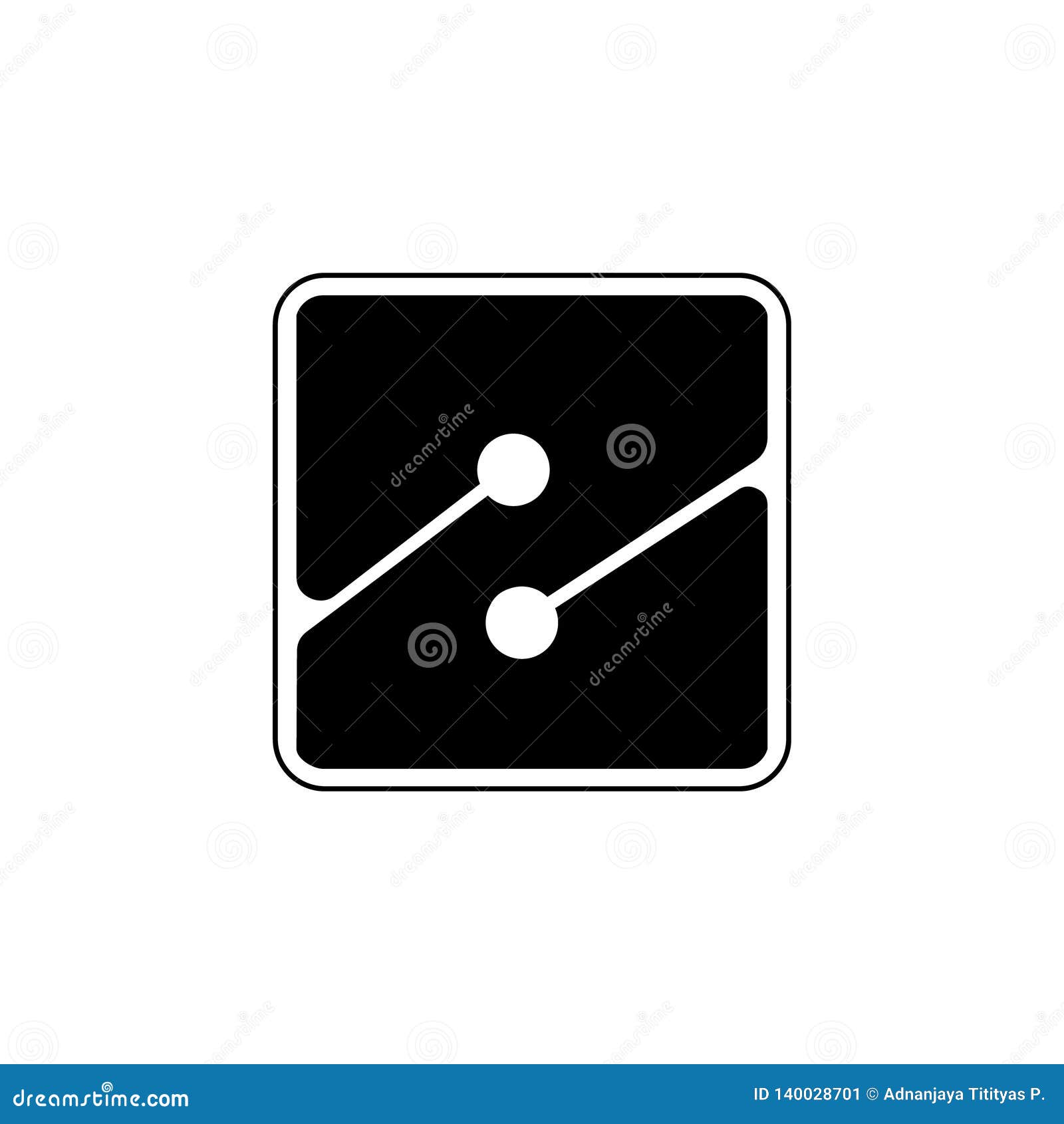 Letter Z Simple Dots Square Geometric Logo Stock Vector - Illustration ...