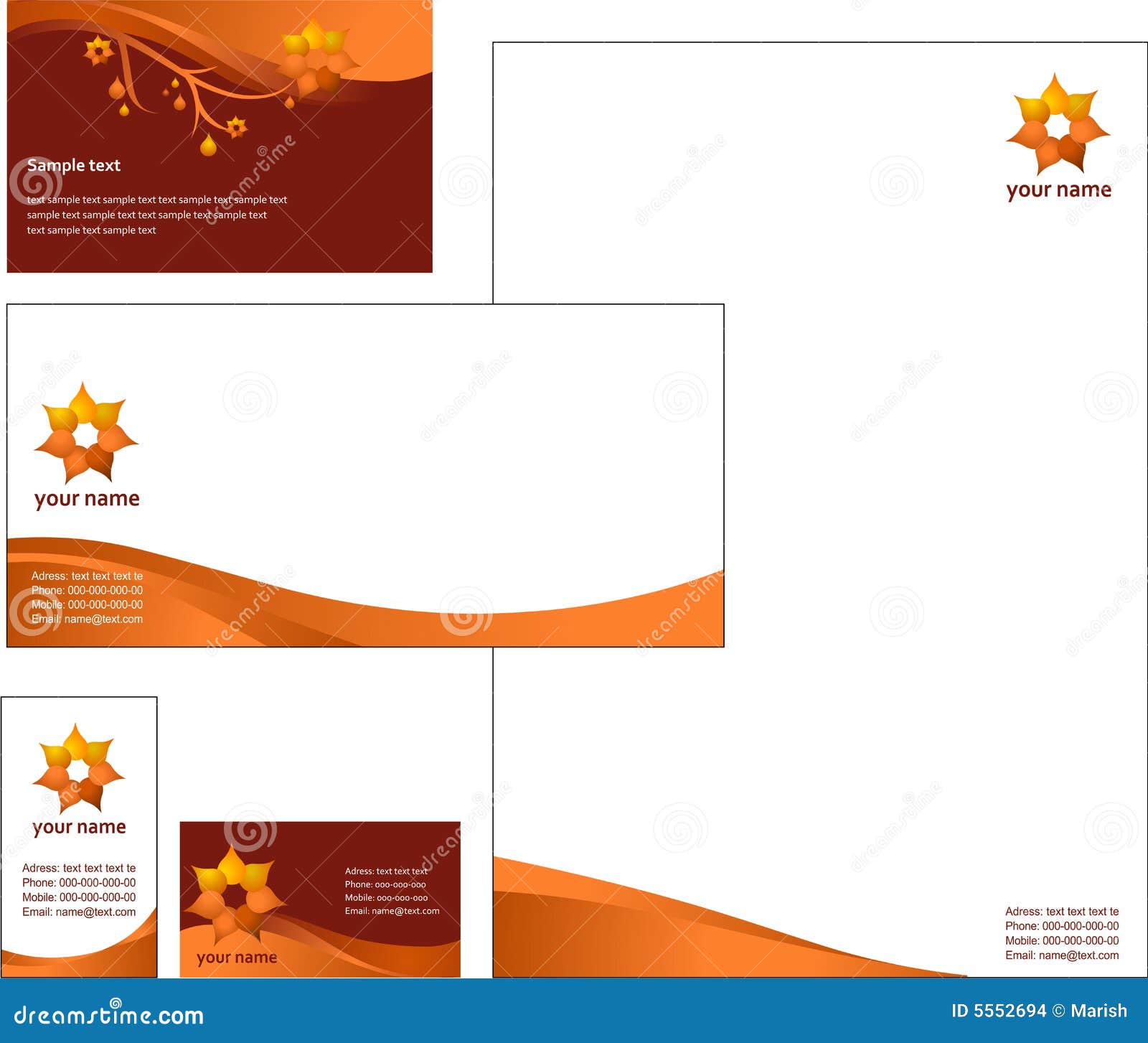 Letterhead Template Design - Vector Stock Vector - Illustration of For Free Construction Company Letterhead Templates