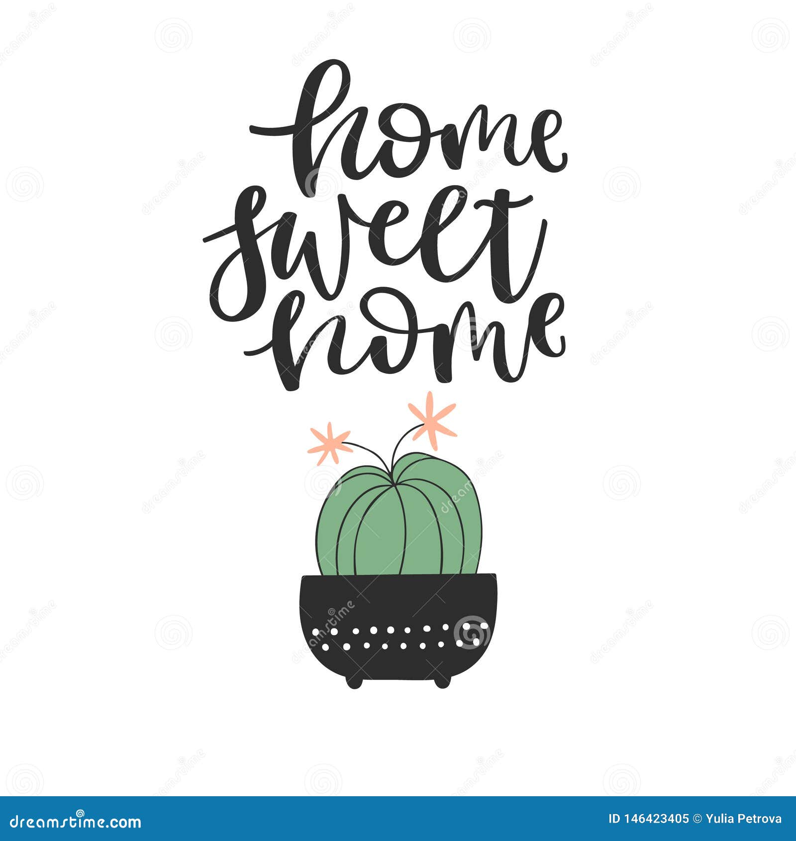 Lettering Quote and Cute Cactus Stock Vector - Illustration of mexican, phrase: 146423405 Lettering Quote and Cute Cactus Stock Vector - Illustration of mexican, phrase: 146423405