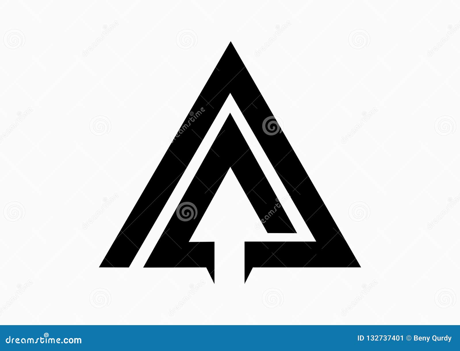 Letters AA logo