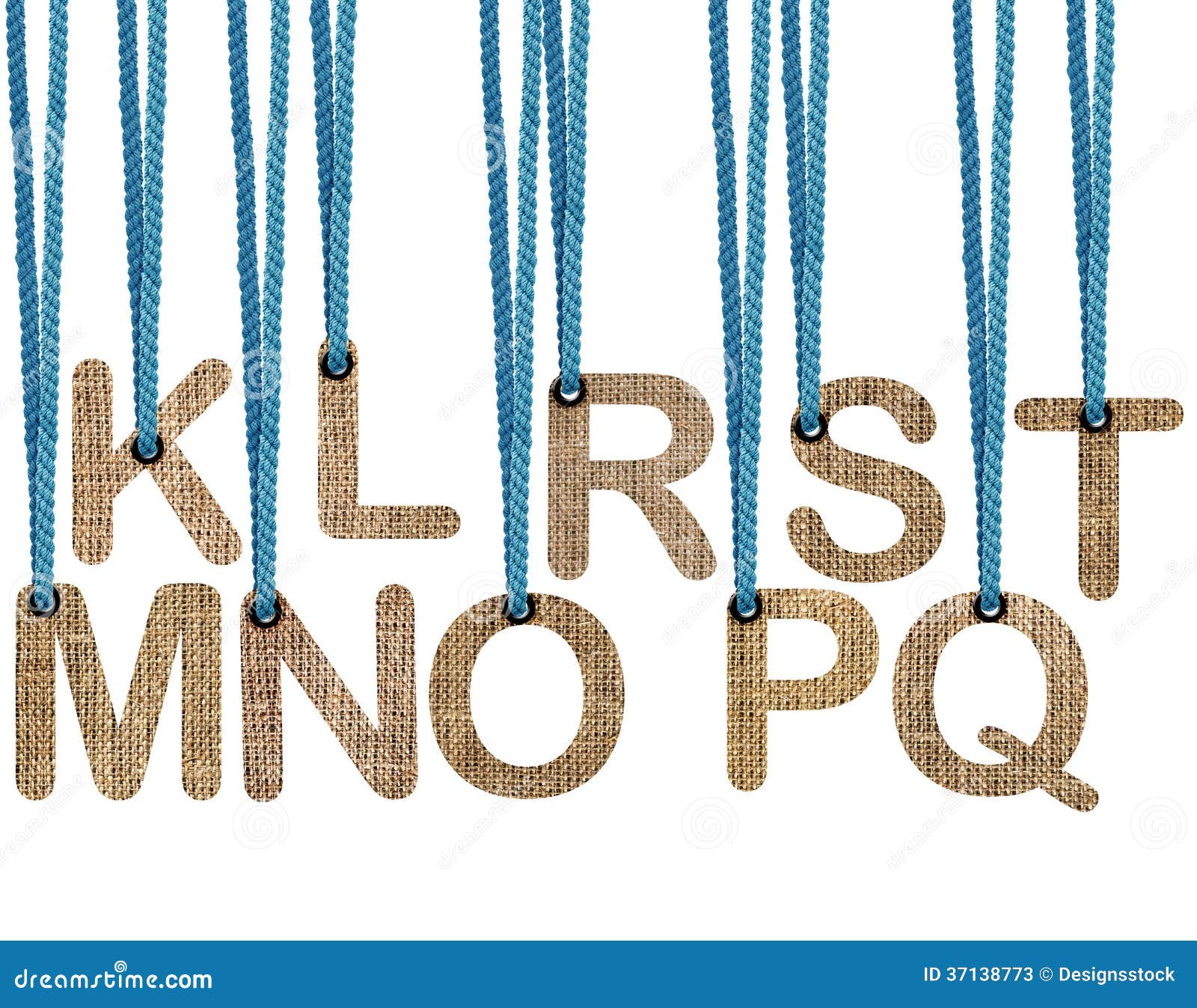 Letters hanging strings stock image. Image of idea, abstract 37138773