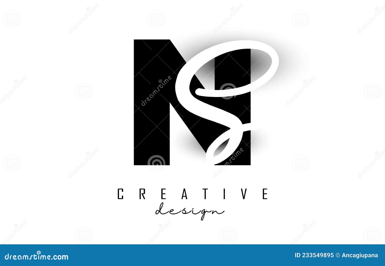 SE S E Black and Silver Letters Logo with a geometric design. Icon