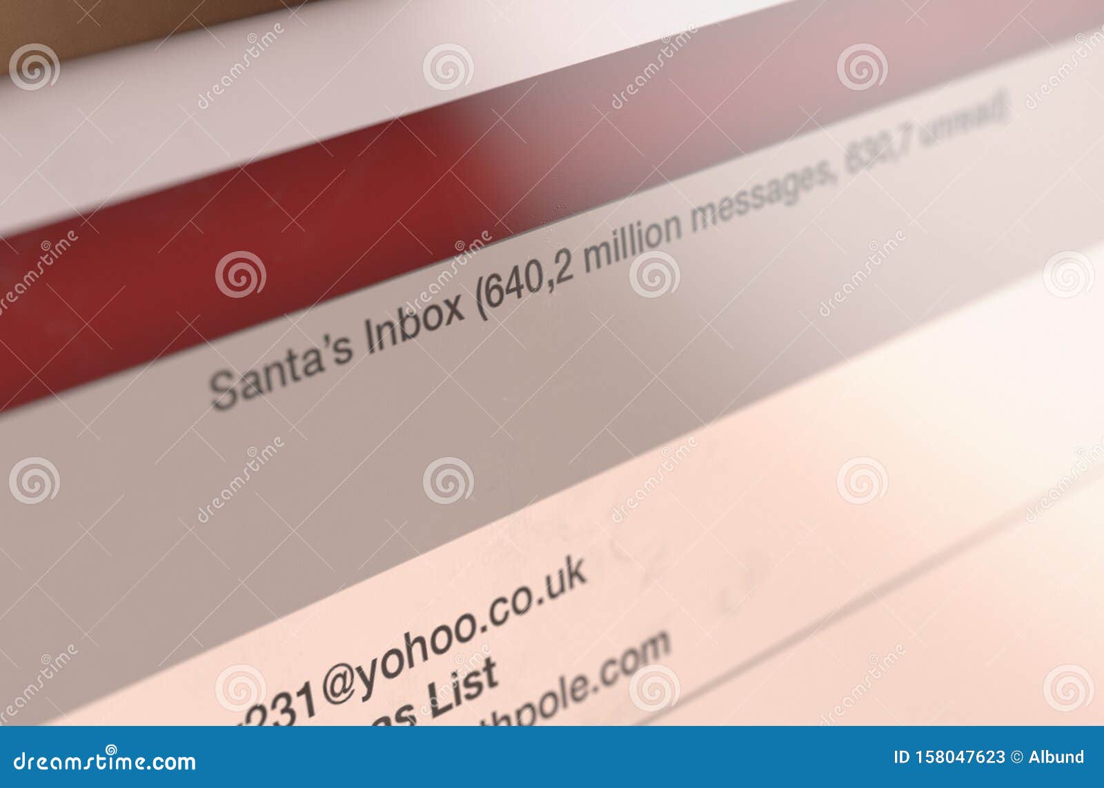 letters to santa email inbox