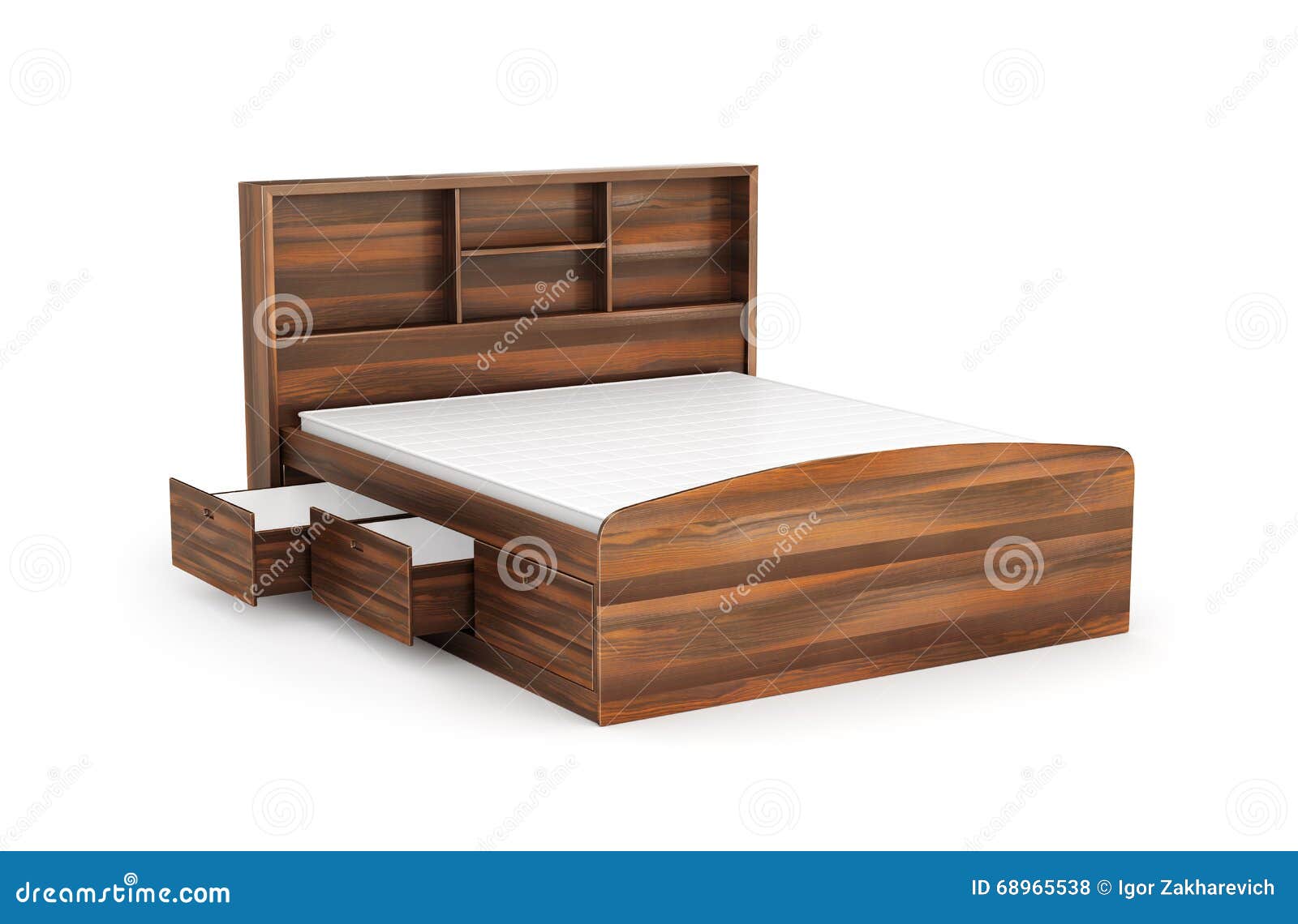 Letto singolo con cassetti sotto: letto singolo moderno con ...