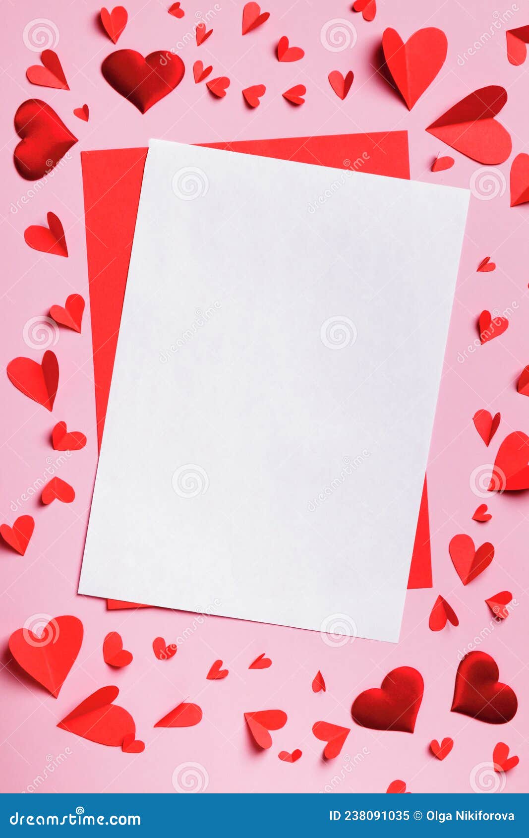 Carte A6 - Amour foncé, écriture blanche - Rose Avril