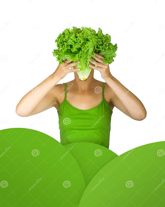 Lettuce head stock photo. Image of expression, color, calorie 9011458