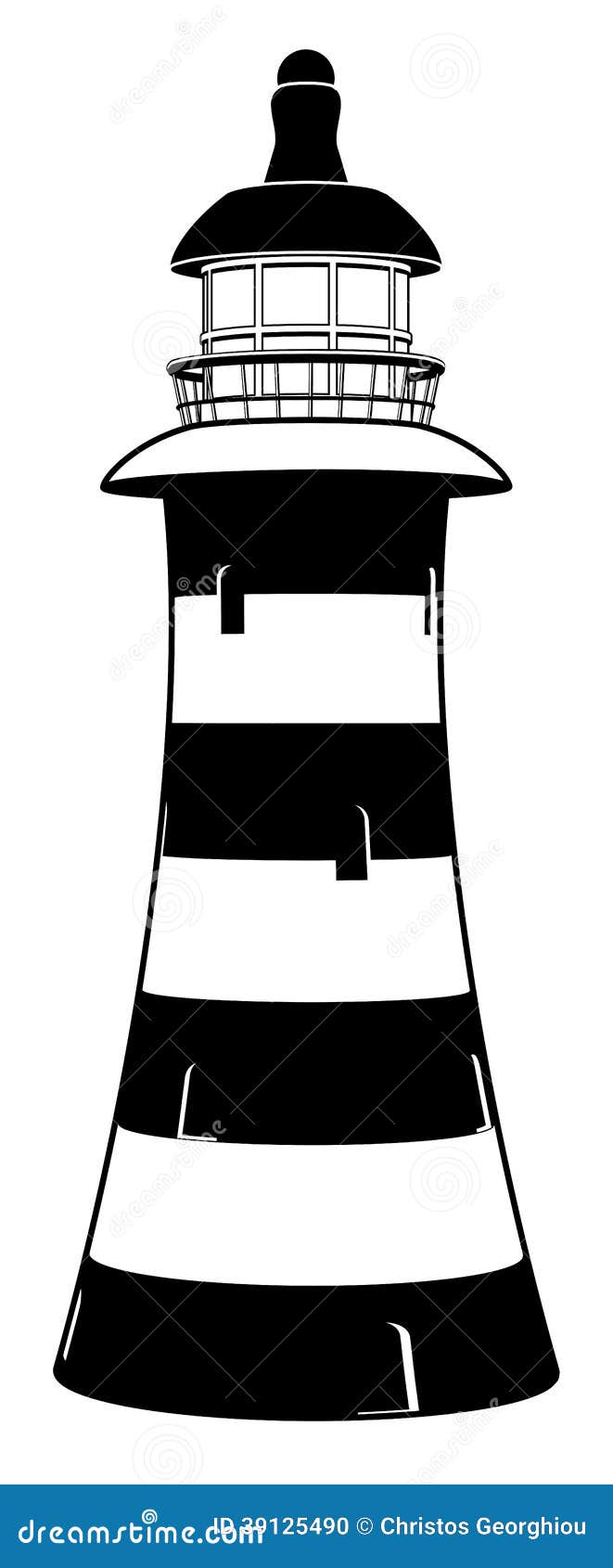 Leuchtturm Vektor Abbildung Illustration Von Leuchtturm