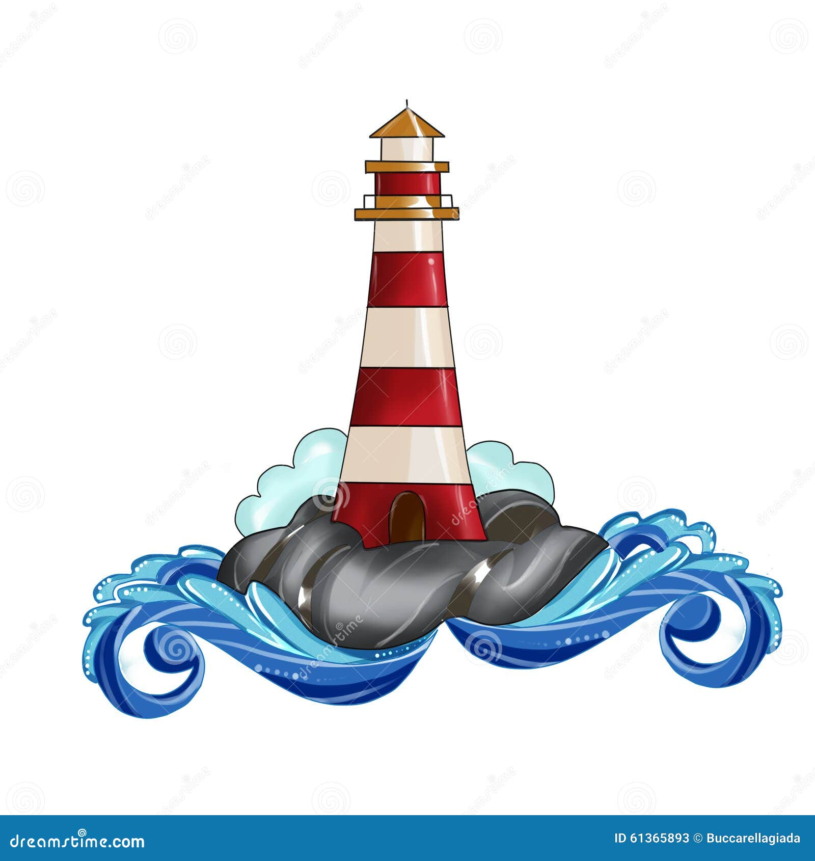 Leuchtturm Clipart Illustrations Aquarell Stock Abbildung Illustration Von Aquarell Illustrations