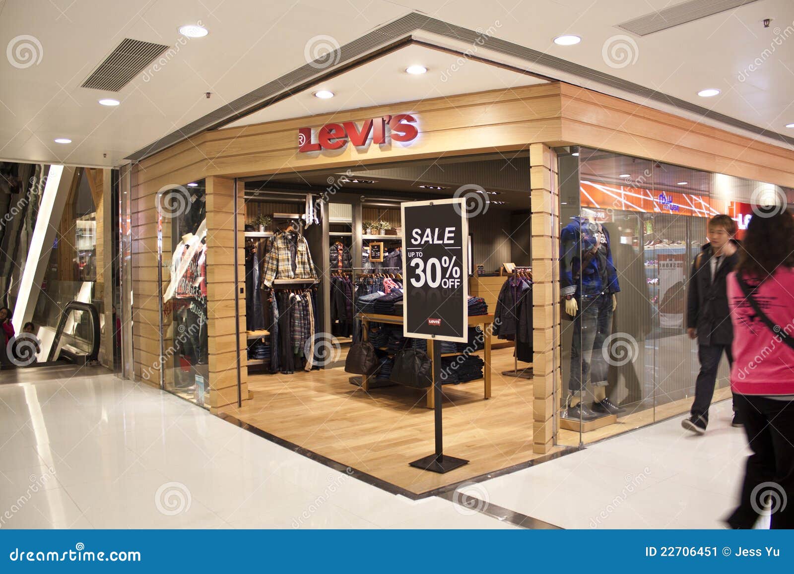 Levis shop in Hong Kong editorial photo. Image of casual - 22706451