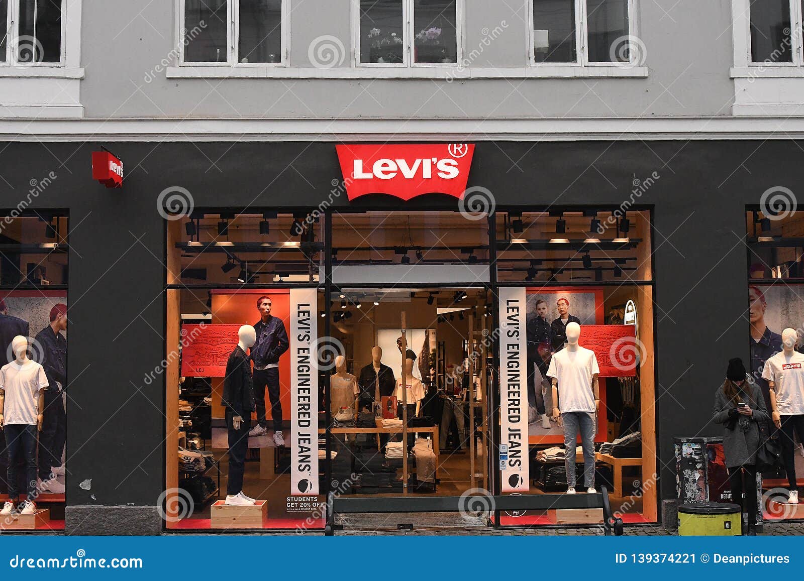LEVIS STRAUSS STORE in COPENHAGEN Editorial Photo - Image of elvis ...