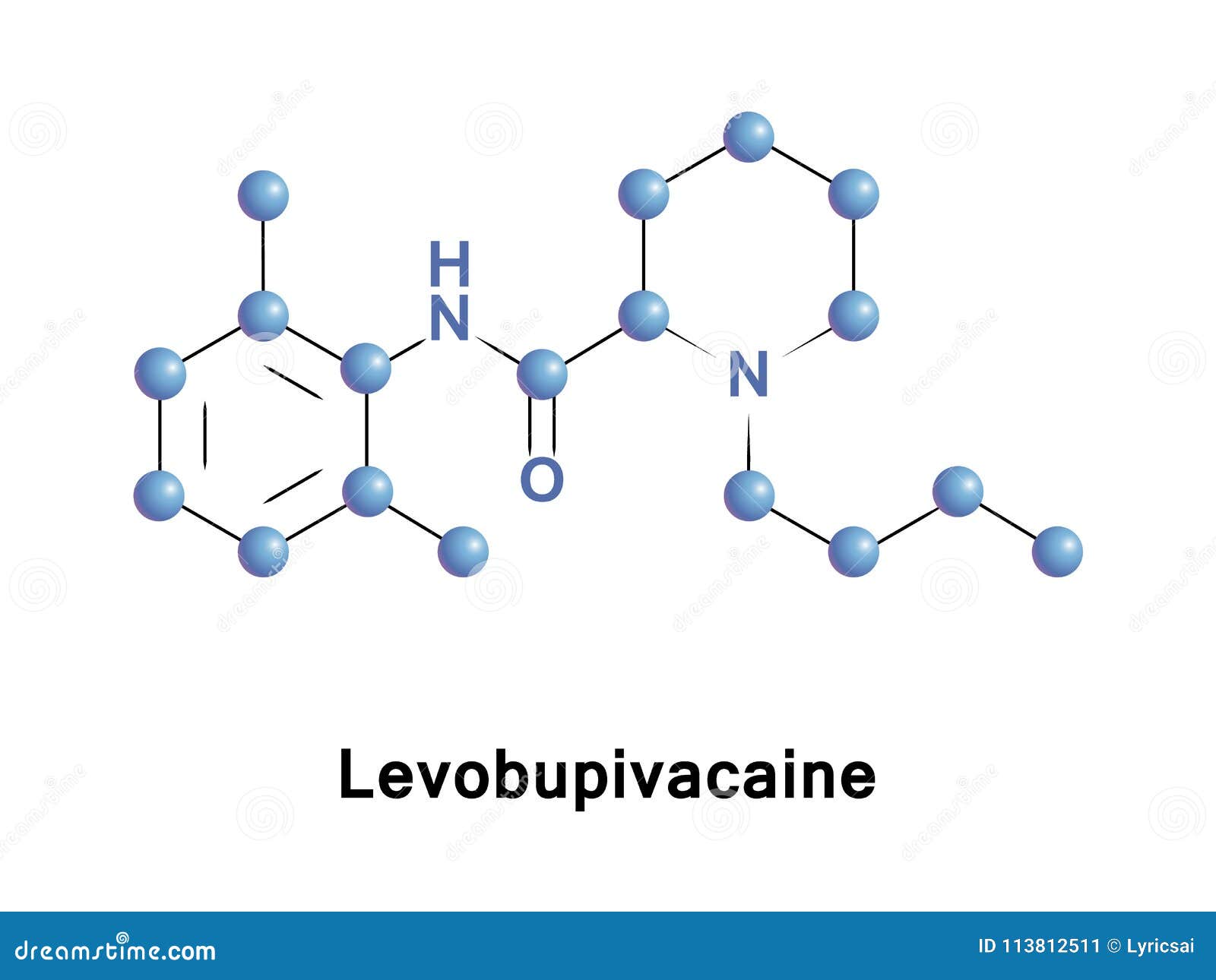 Fentanyl (fentanil) opioid analgesic drug molecule. Blue skeletal formula  on white background Stock Photo - Alamy