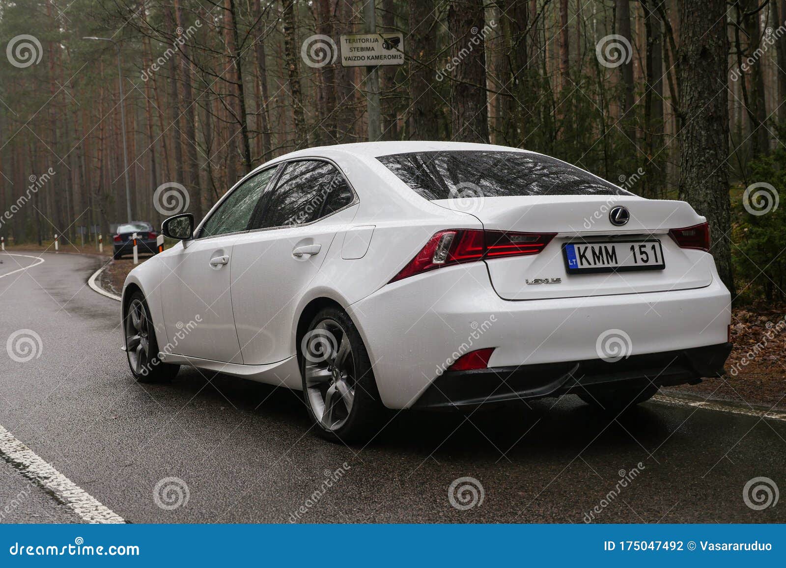 Lexus is 250 Hybrid Car is Parked in the Wood Editorial Photography - Image  of parked, background: 175047492
