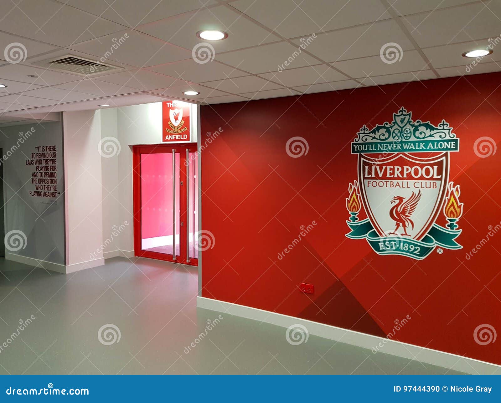 Liverpool Football Club Tunnel Editorial Image Image Of Sport Indoor Liverpool Football Club Tunnel Editorial Image Image Of Sport Indoor