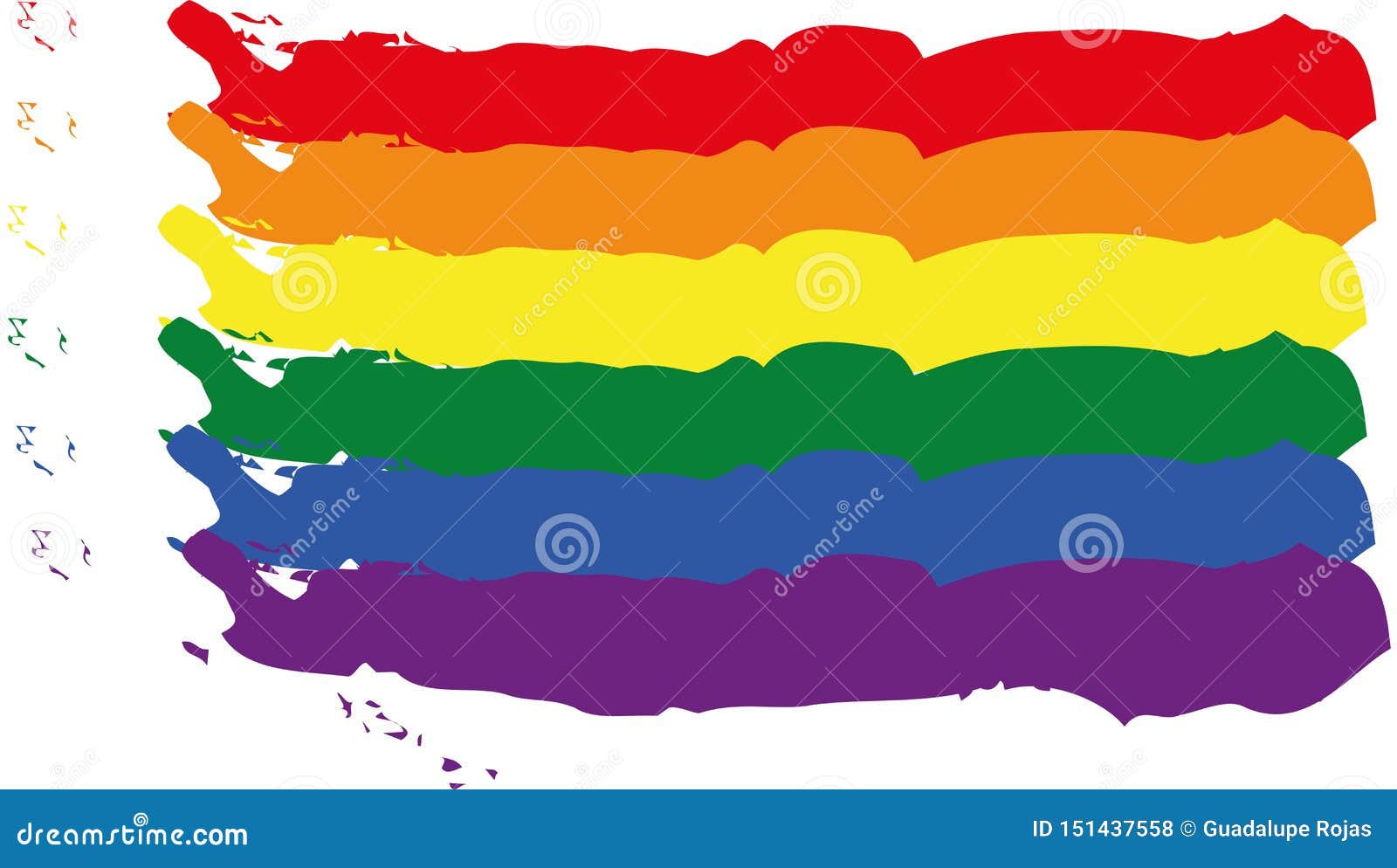  image of the lgbt flag