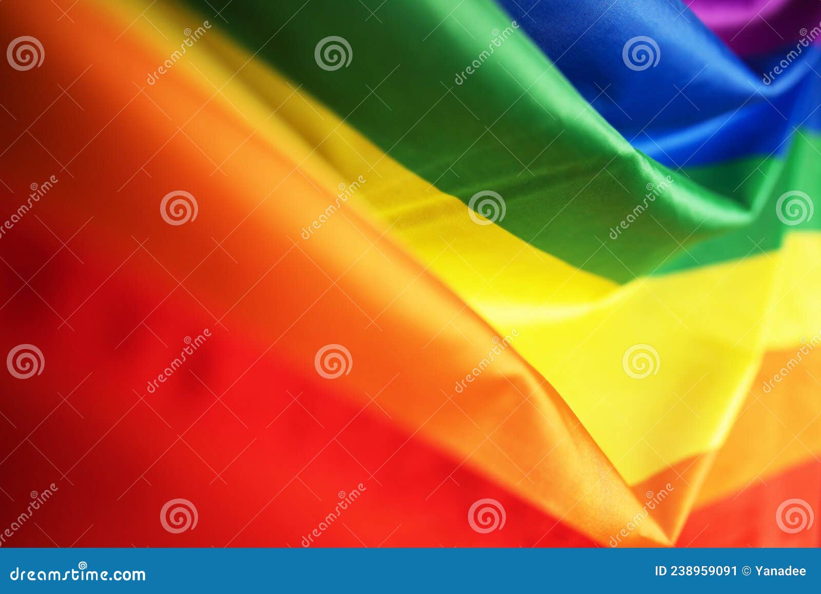 Lgbt Flag Solidarity With Homosexualsagainst Discrimination Sexual Minorities Same Sex