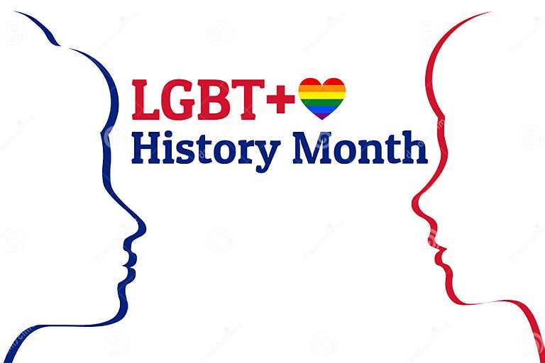 LGBT History Month. Concept of Annual Monthlong Observances with