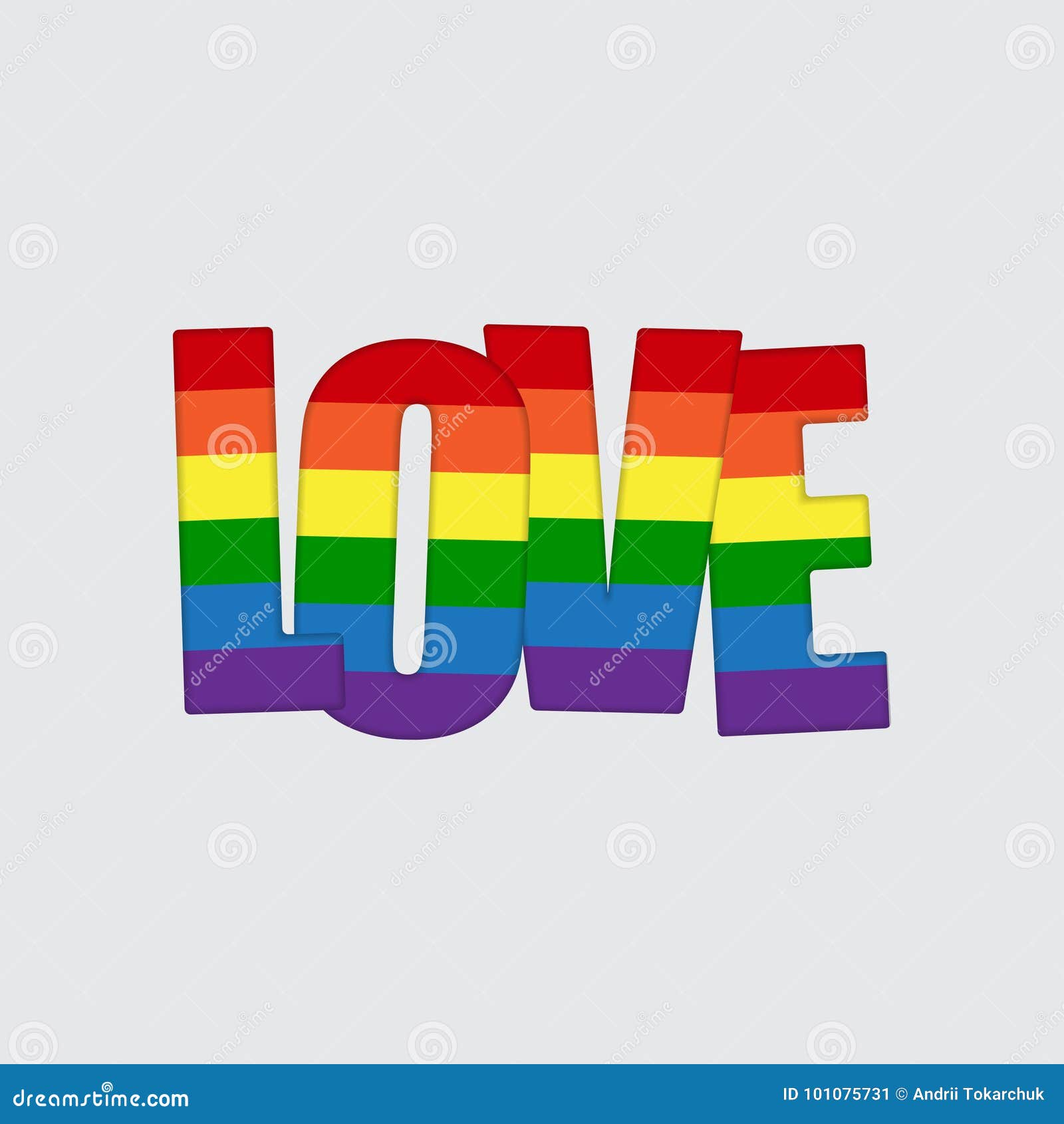 LGBT Pride Flag Heart Rainbow Pride Symbol Love Stock Vector ...