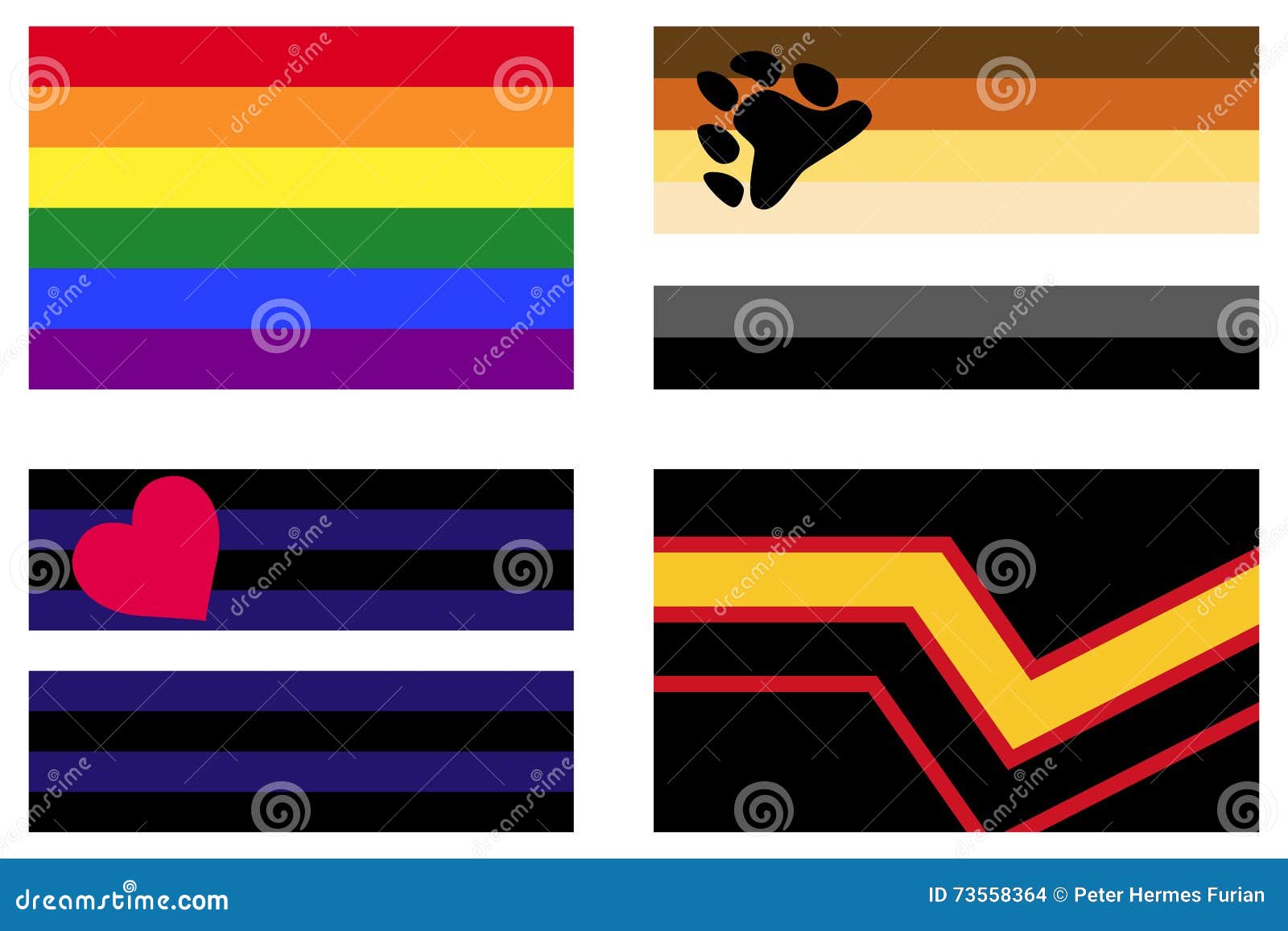 Gay LGBT Leather Rainbow *FREE WORLDWIDE SHIPPING* Bear Pride Flag 