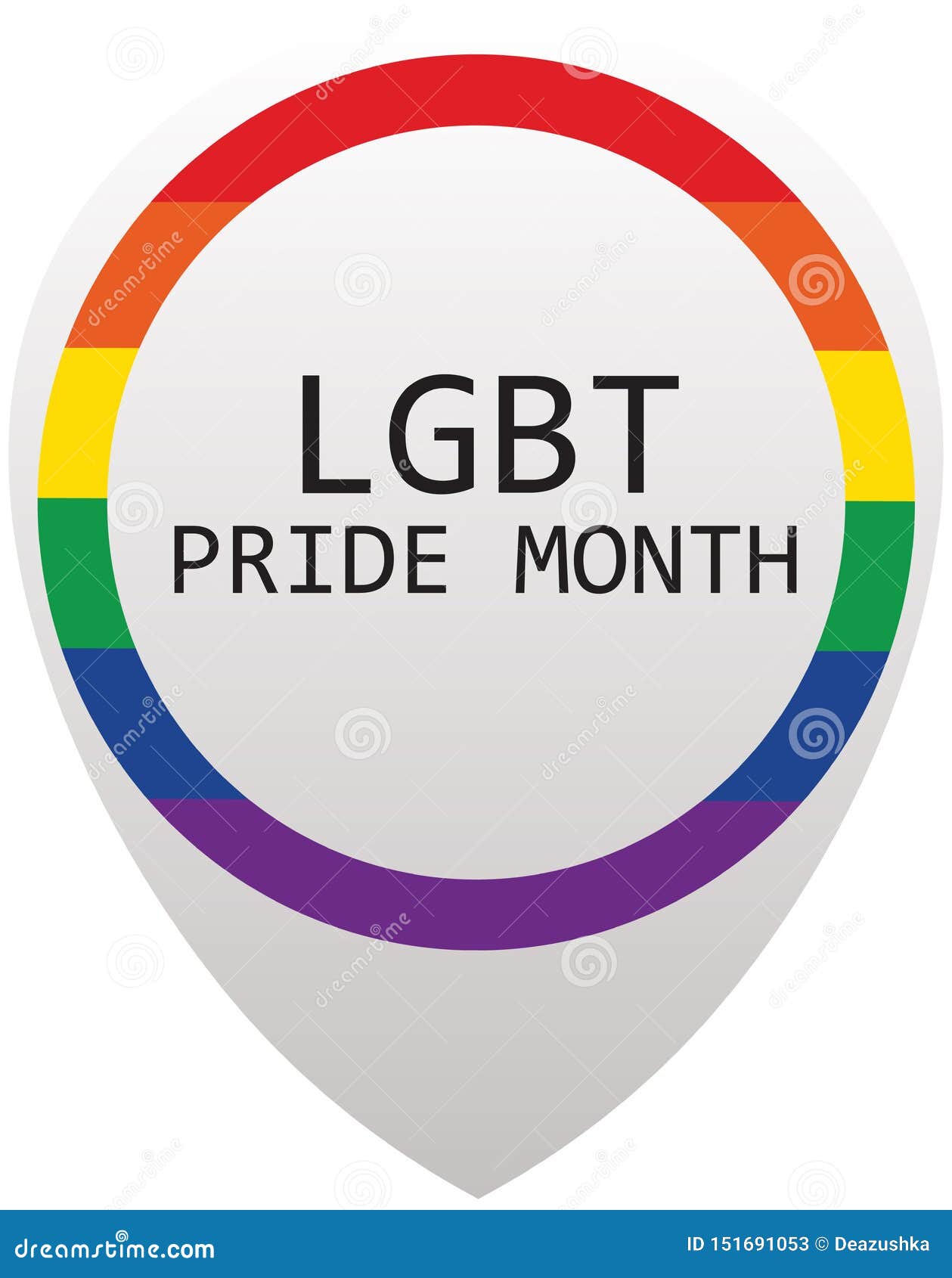 LGBT Flag With Design Mandala Heart Happy Valenetines Day ...