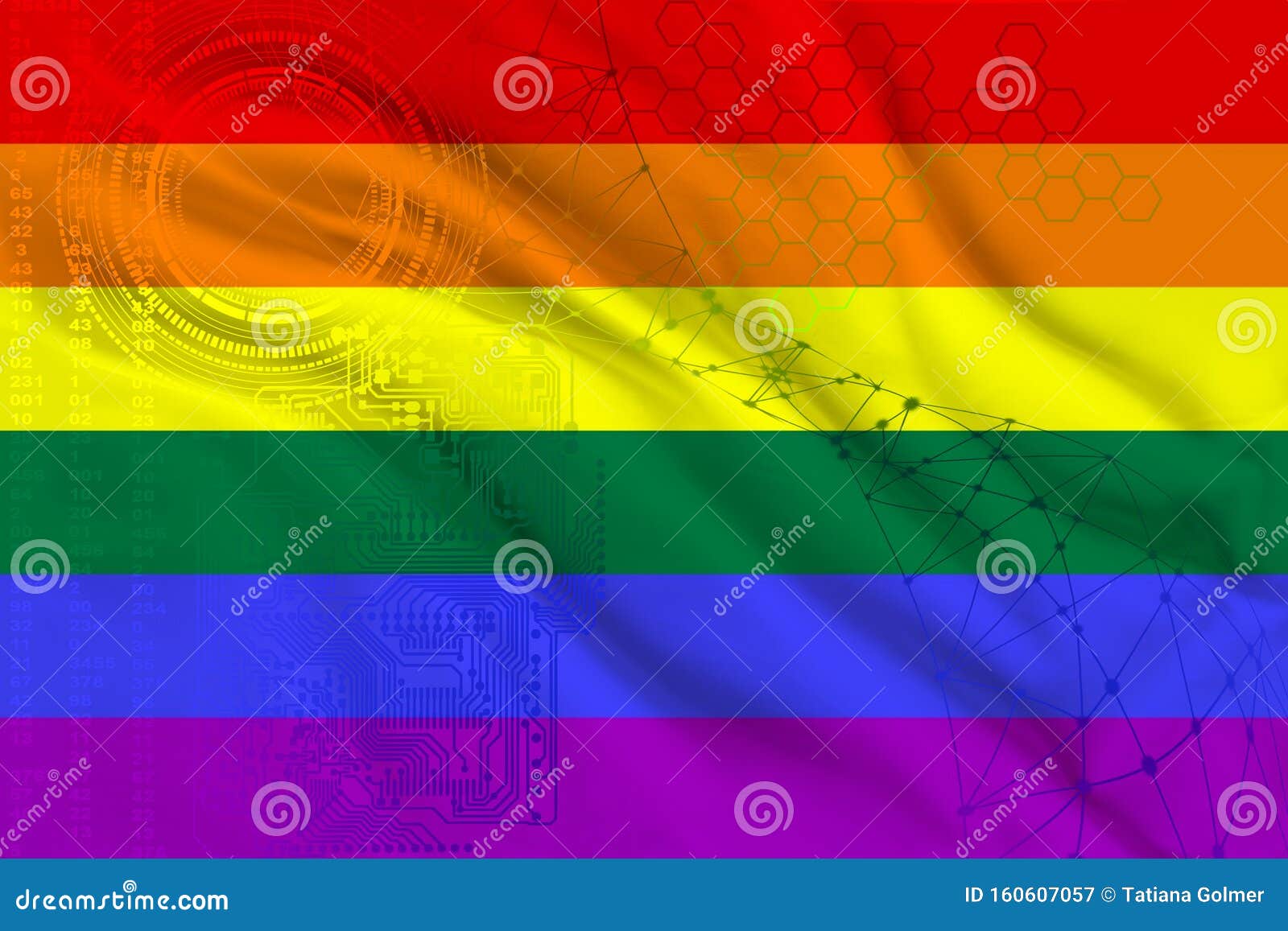 Lgbt Rainbow Flag Pride Flag Freedom Flag The