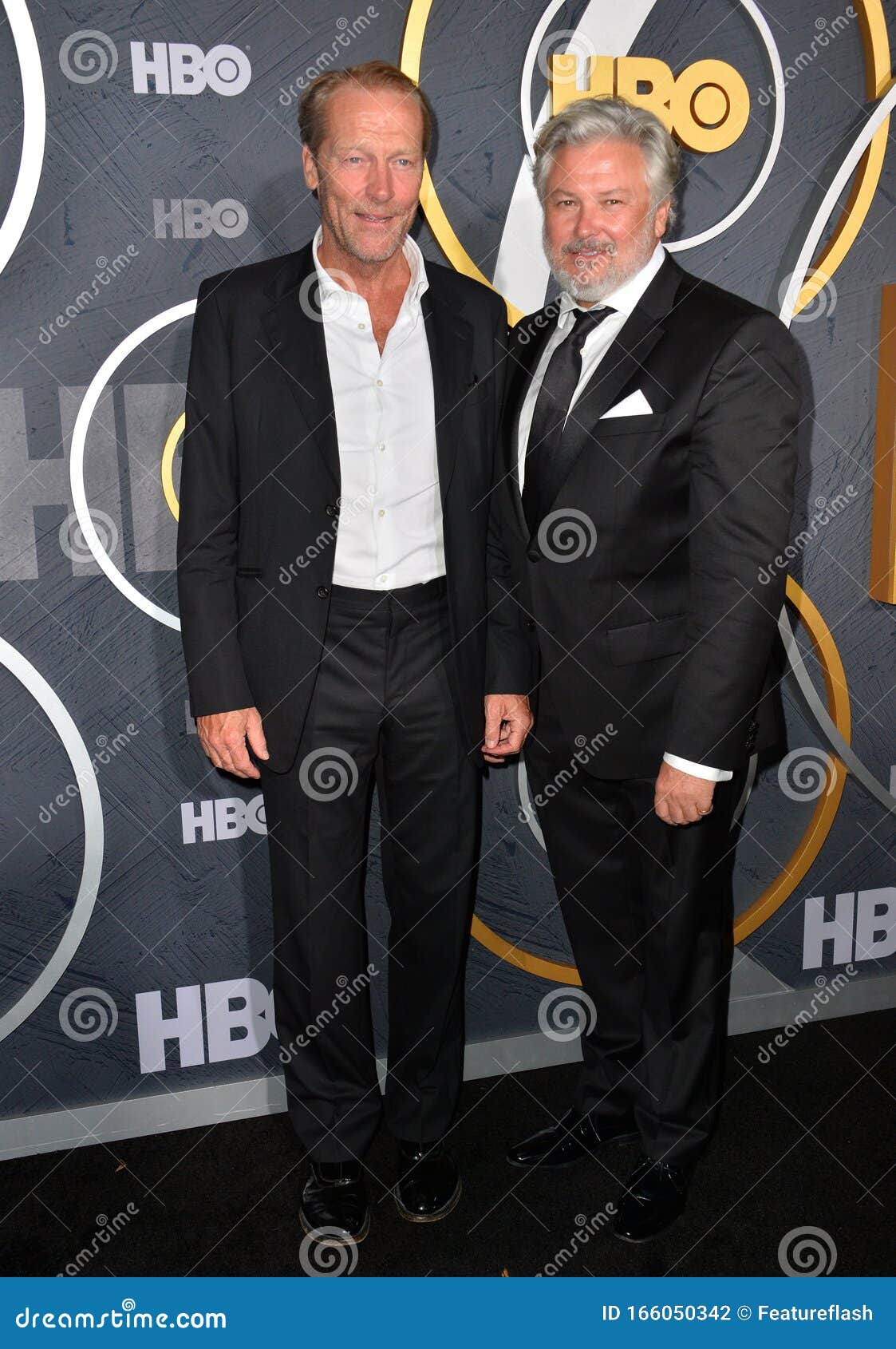Liam Cunningham & Conleth Hill Redaktionelles Stockfotografie Bild