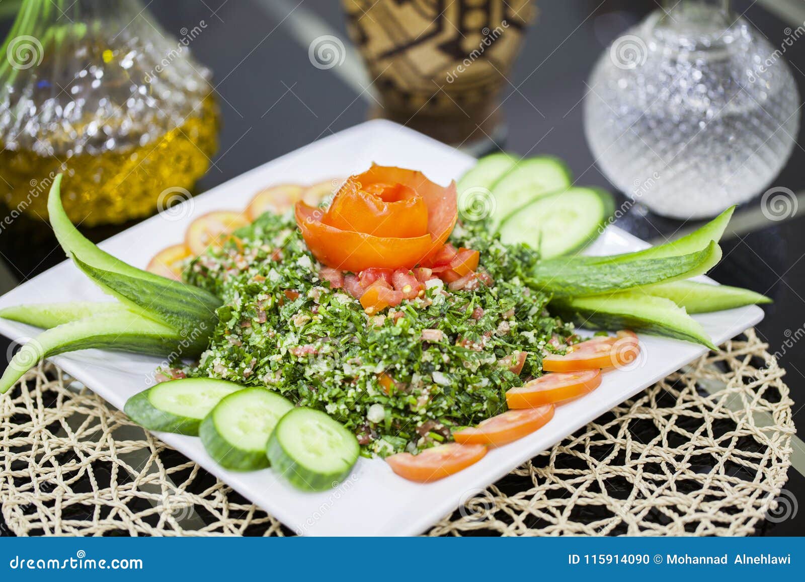 Bowl libanais : taboulé & houmous maison Recette