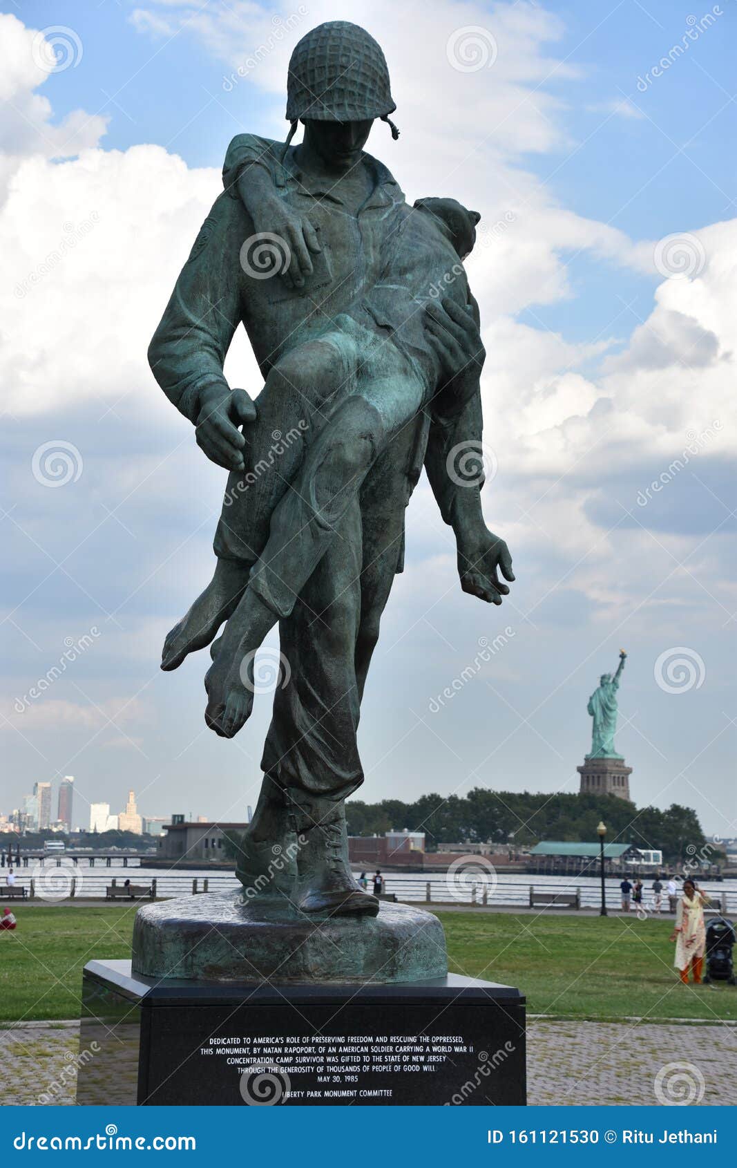 Liberation Monument at Liberty State Park in Jersey City, New Jersey  Editorial Image - Image of state, wwii: 161121530