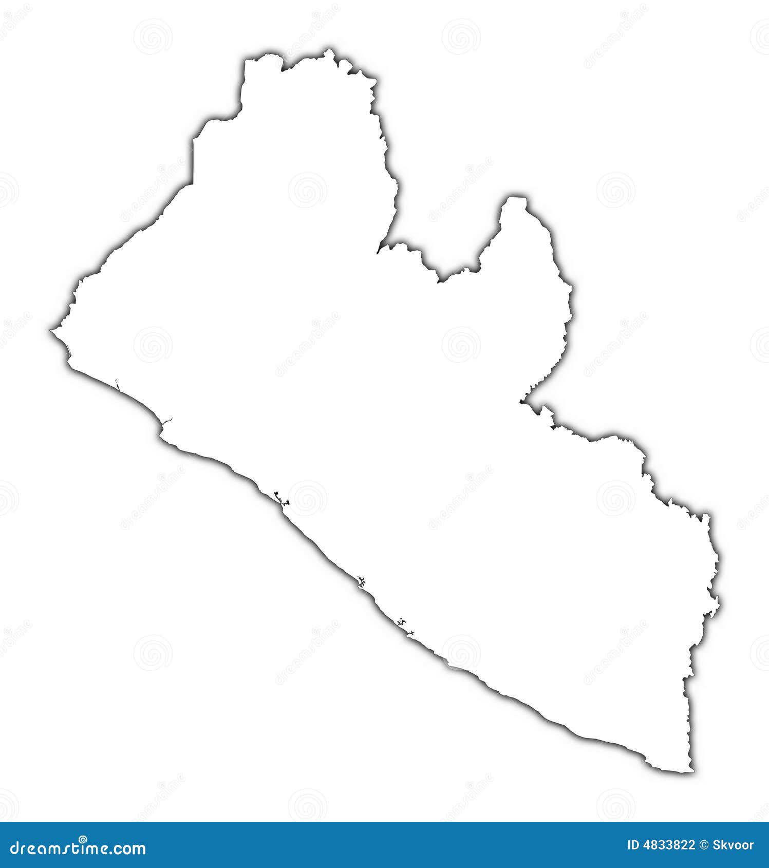 Unique Draw A Sketch Map Of Liberia for Beginner