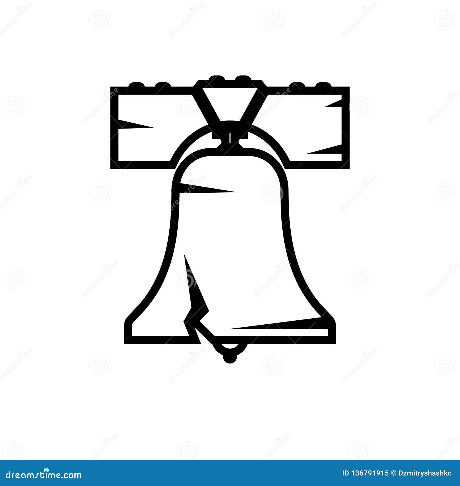 Hand Drawing Bell Vector & Photo (Free Trial) | Bigstock