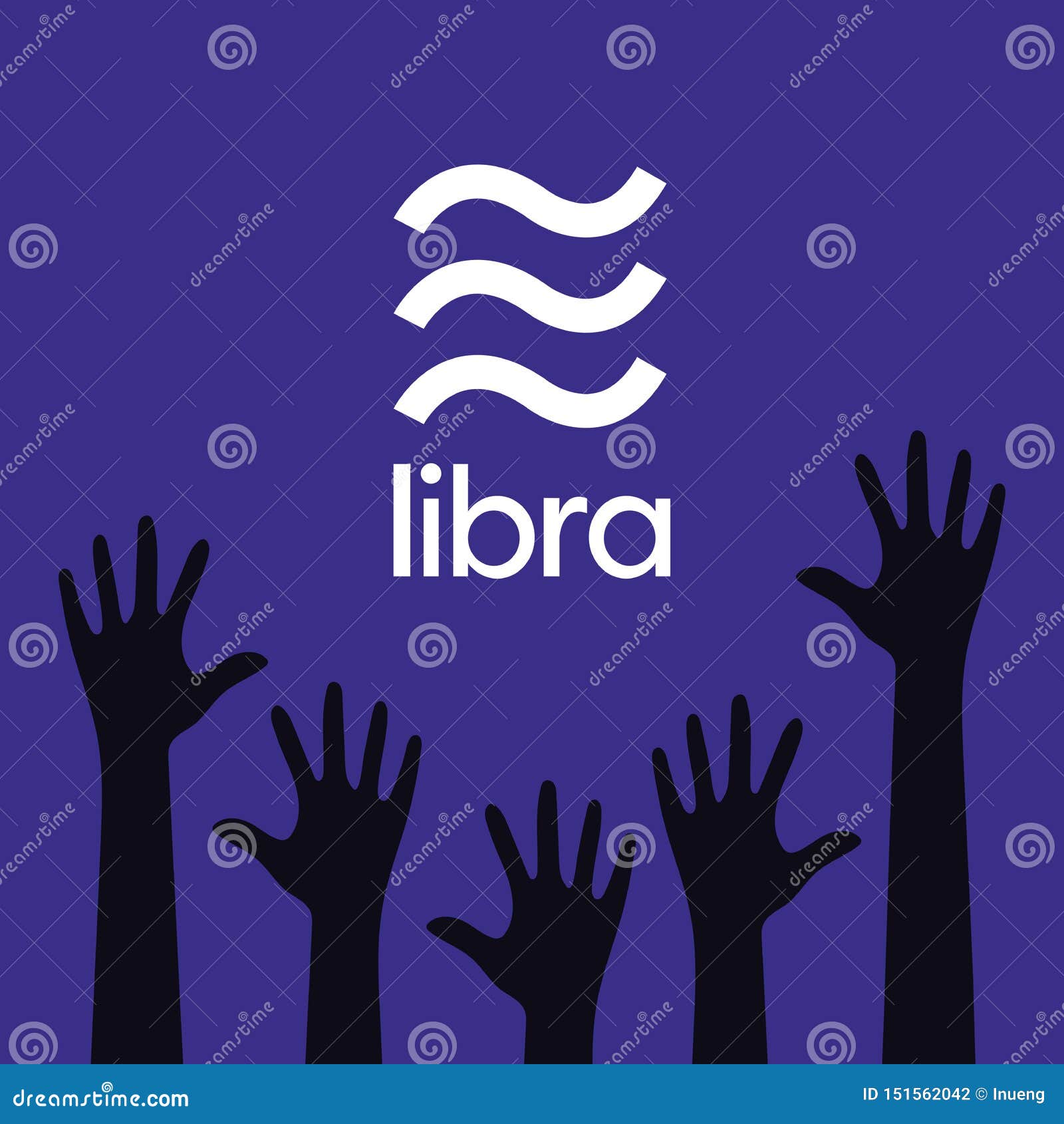 Libra Sign, Crypto Currency Virtual Electronic Money ...