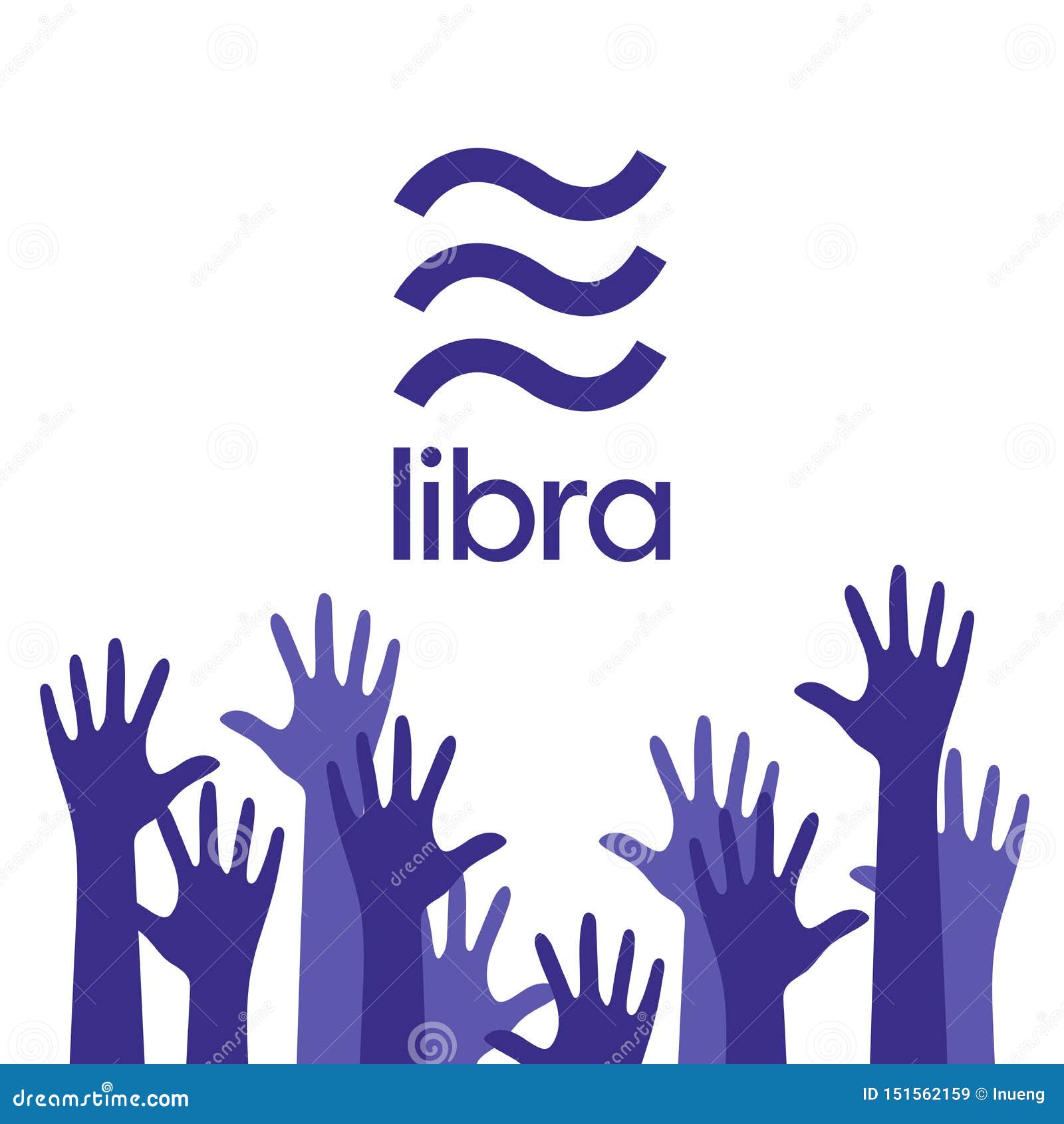 Libra Sign, Crypto Currency Virtual Electronic Money ...