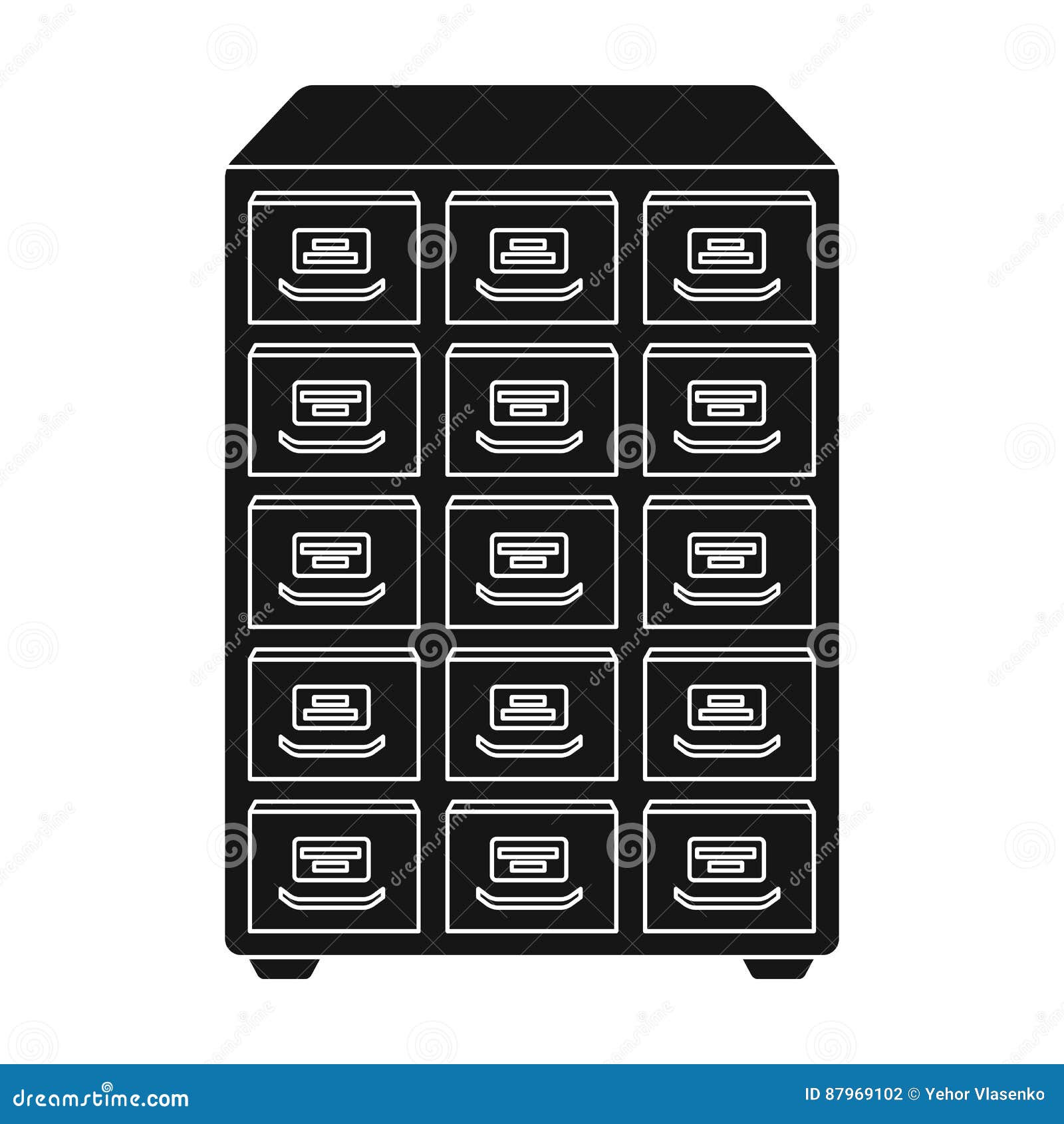 Download Library Catalog Icon In Black Style Isolated On White Background. Library And Bookstore Symbol ...