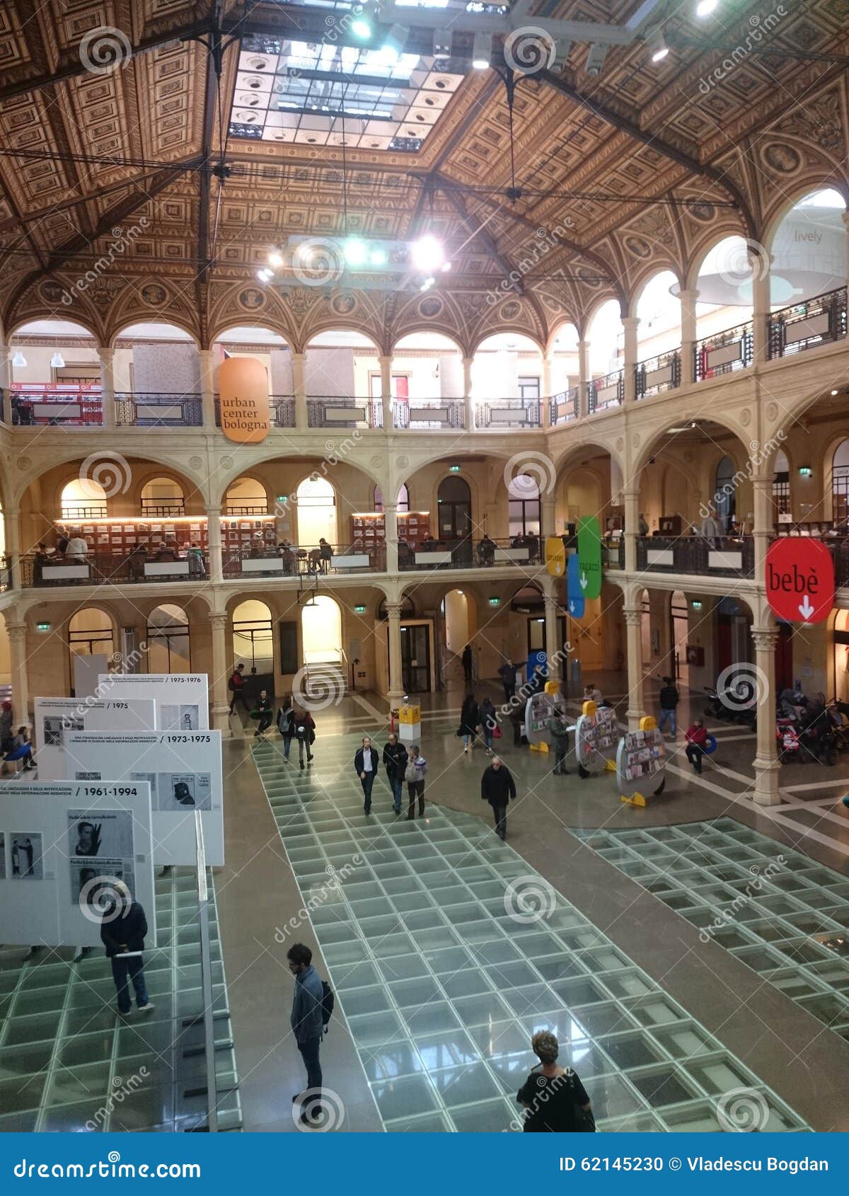 Library Interior, Bologna, Italy Editorial Image Image of interior