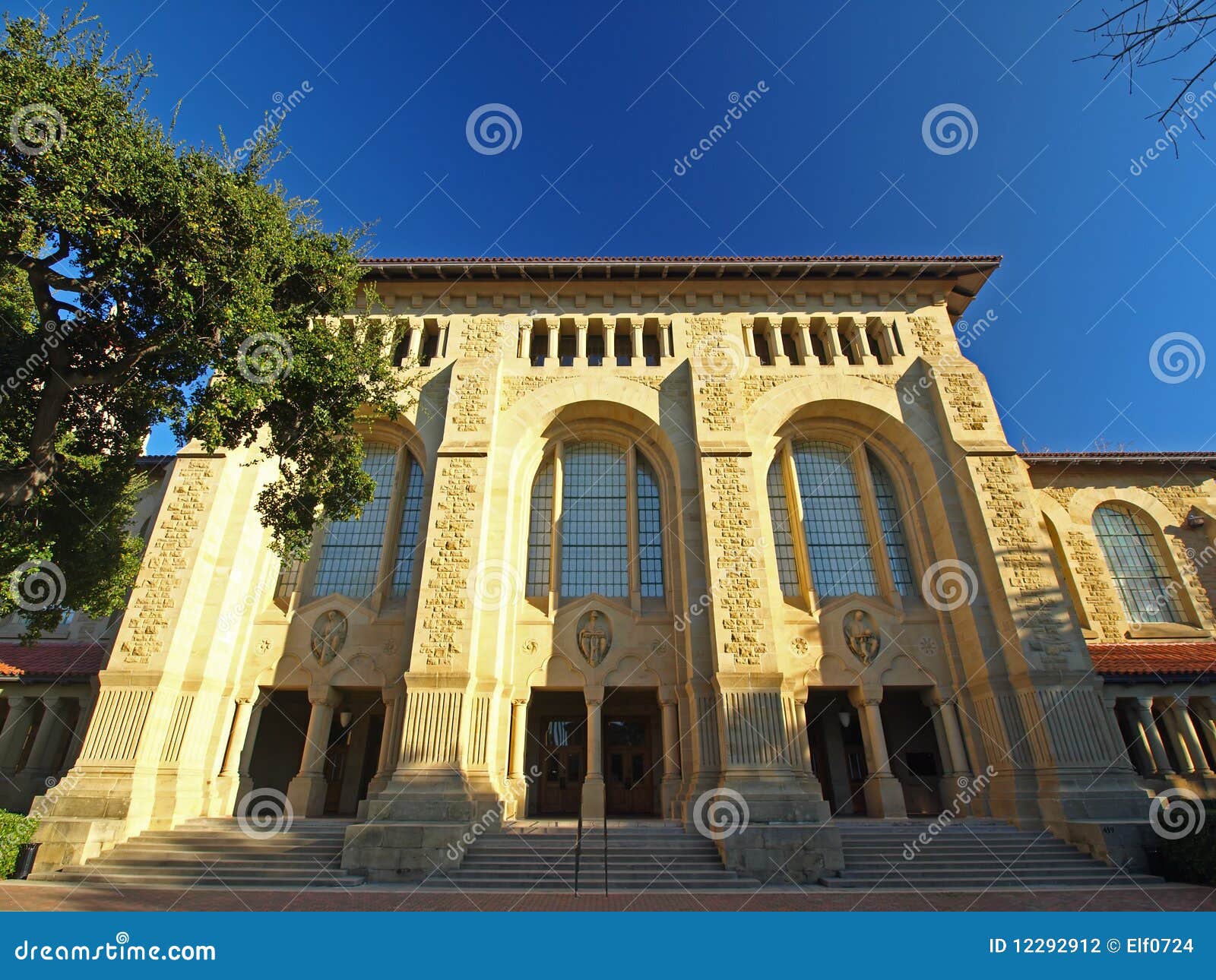 The Library of Stanford University Editorial Photography Image of