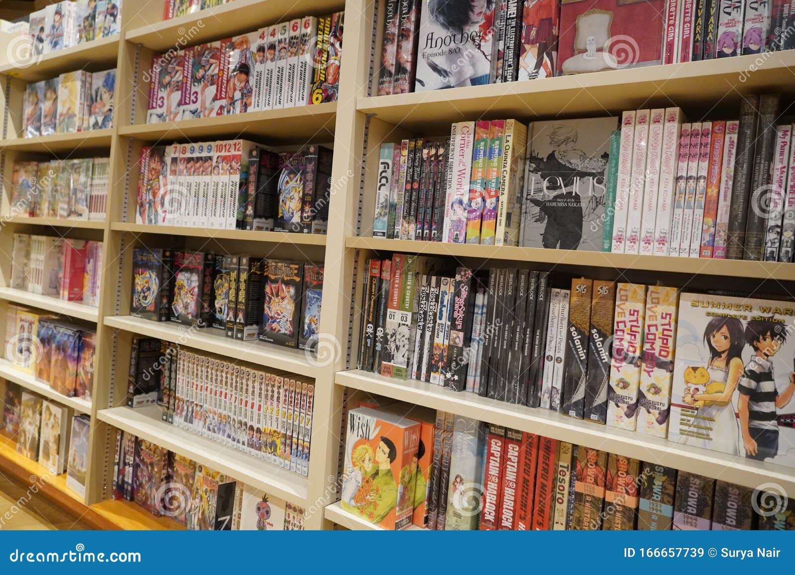 Libri Di Cartone Giapponesi in Vendita in Una Libreria Anime