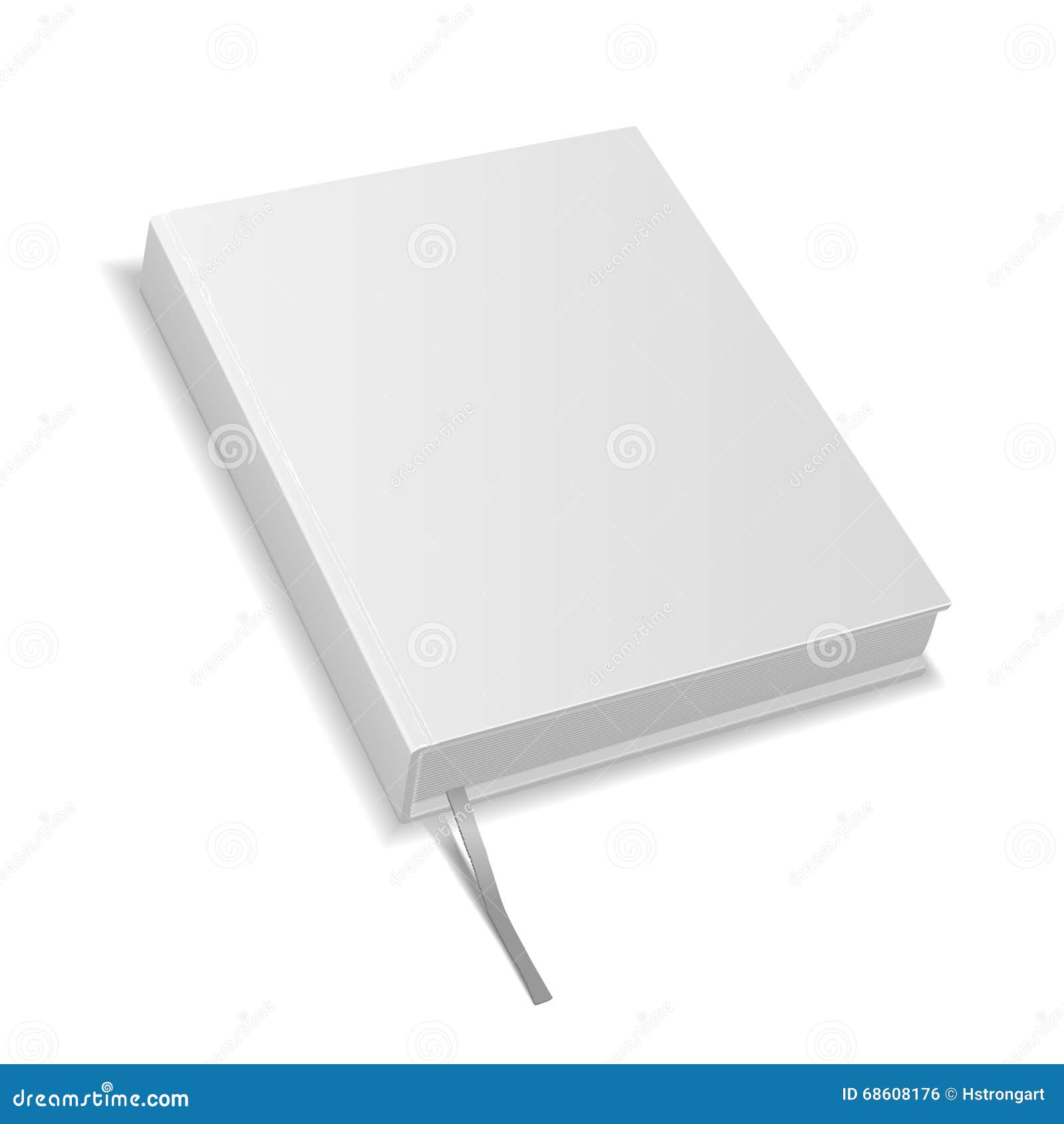 Libro in bianco illustrazione di stock. Illustrazione di sfondo 68608176