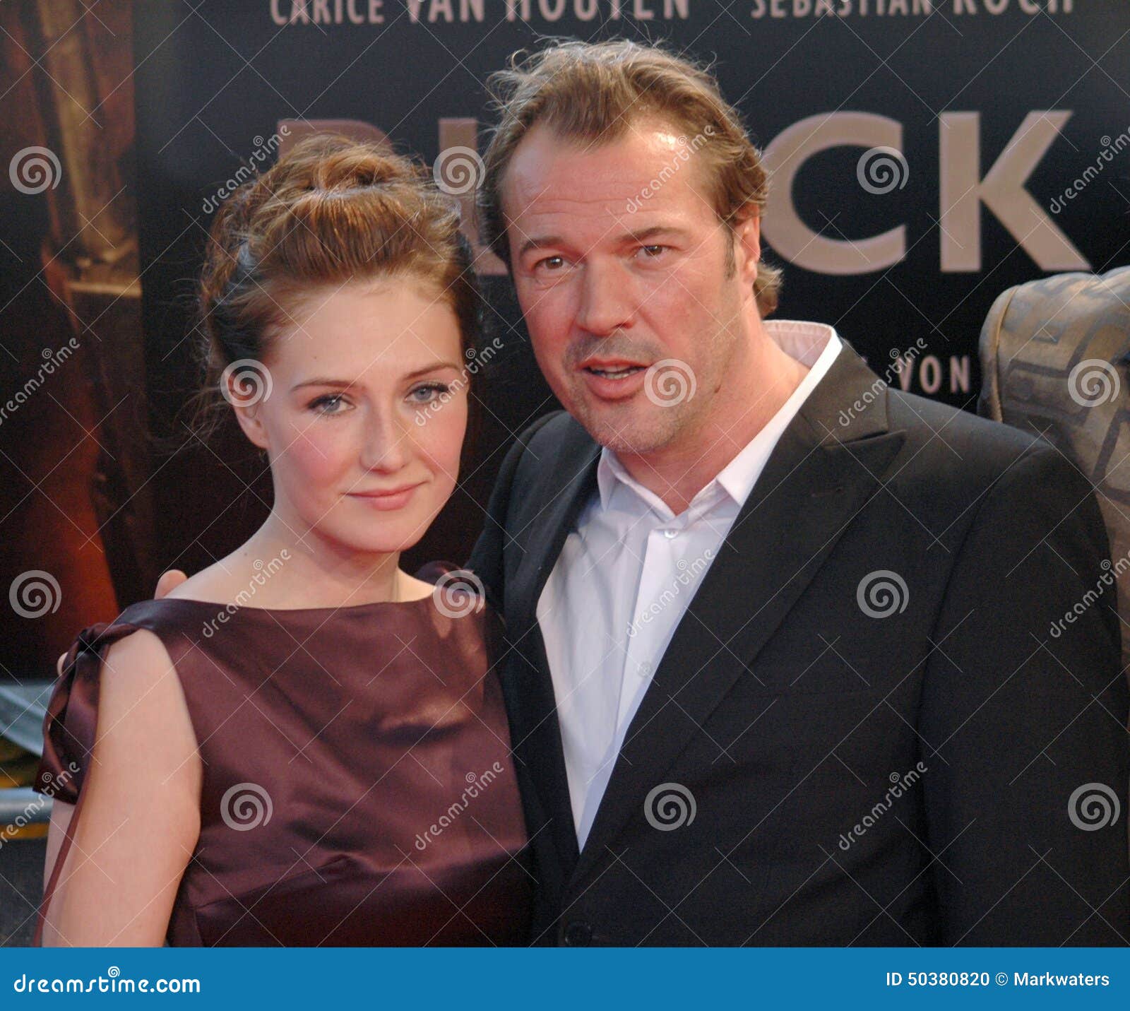 9 MAGGIO 2007 - BERLINO: Carice van Houten, Sebastian Koch al prima tedesco del libro nero di film, zoo Palast, Berlino-Charlottenburg