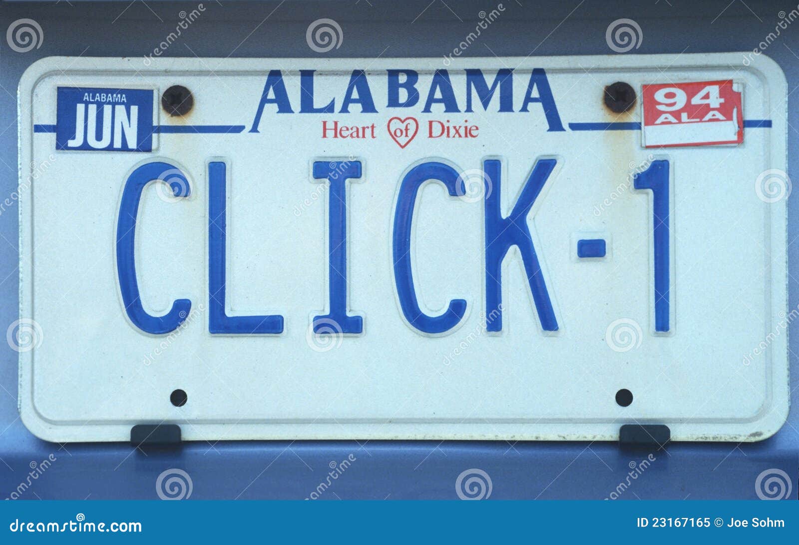 License Plate in Alabama editorial image. Image of license 23167165