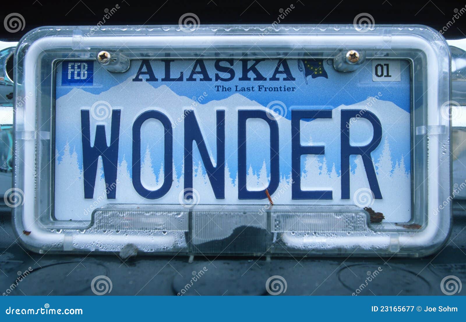License Plate Alaska editorial photography. Image of north 23165677