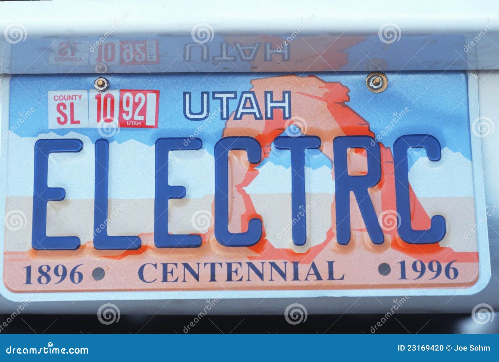 License Plate Utah editorial image. Image of america 23169420
