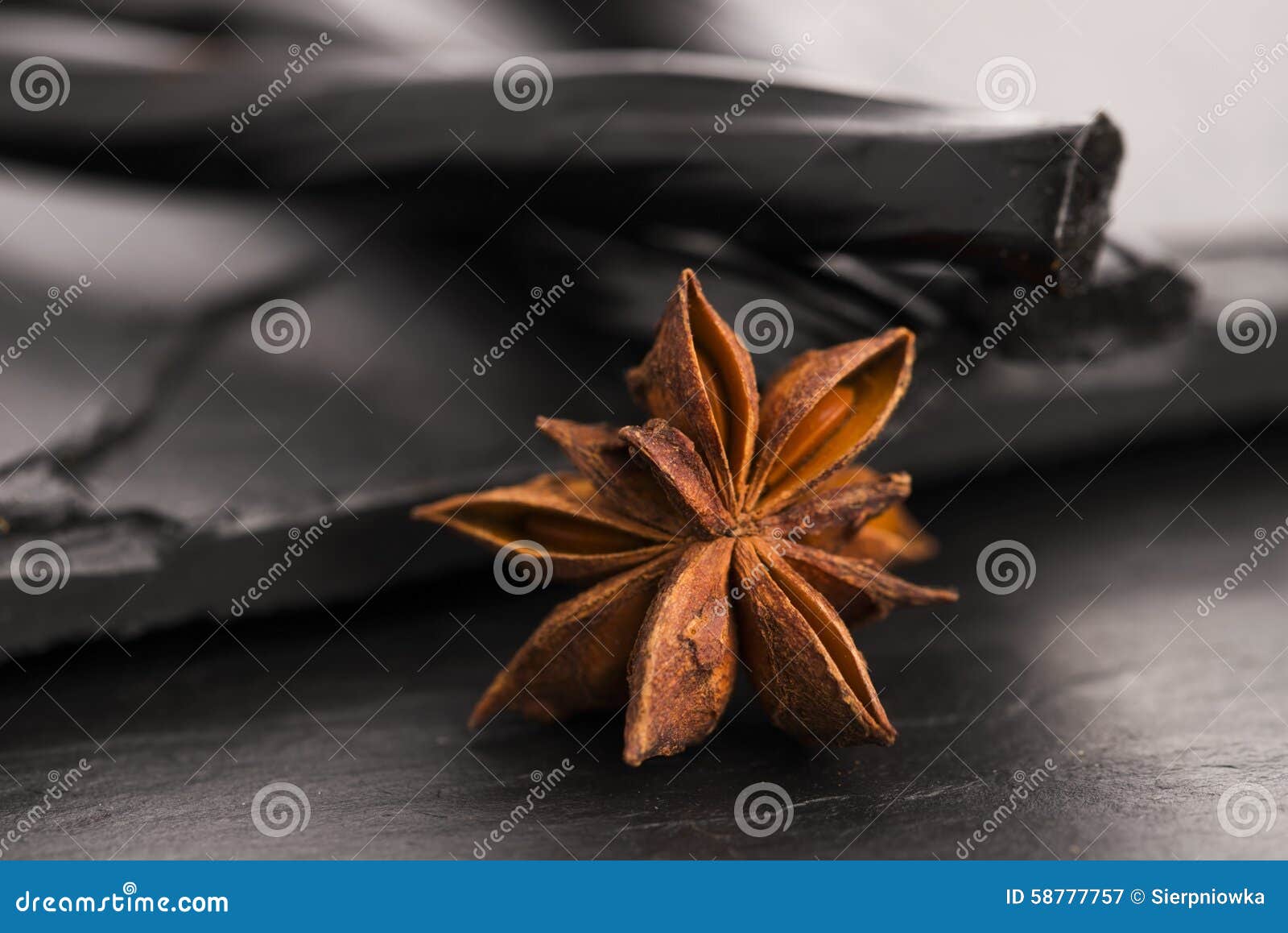 Licorice Candy with Star Anise Stock Image Image of candy, pile 58777757