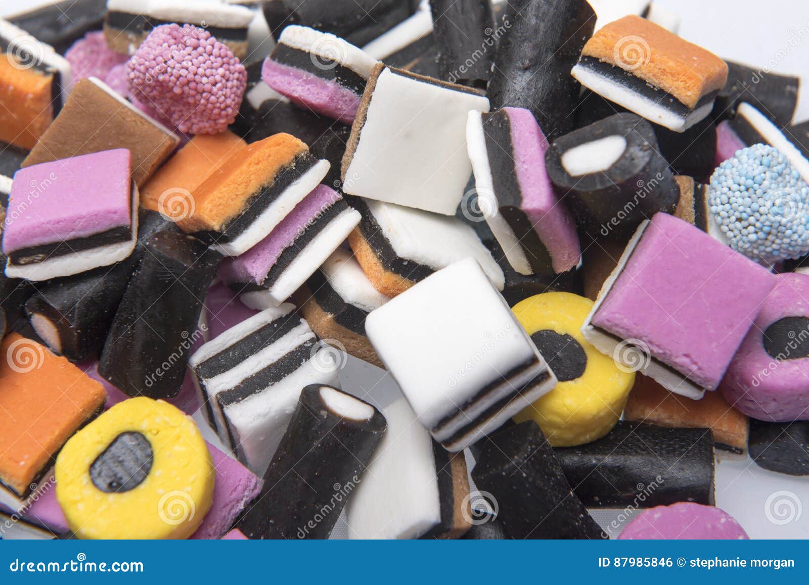 Licorice candy sweets stock photo. Image of unhealthy 87985846