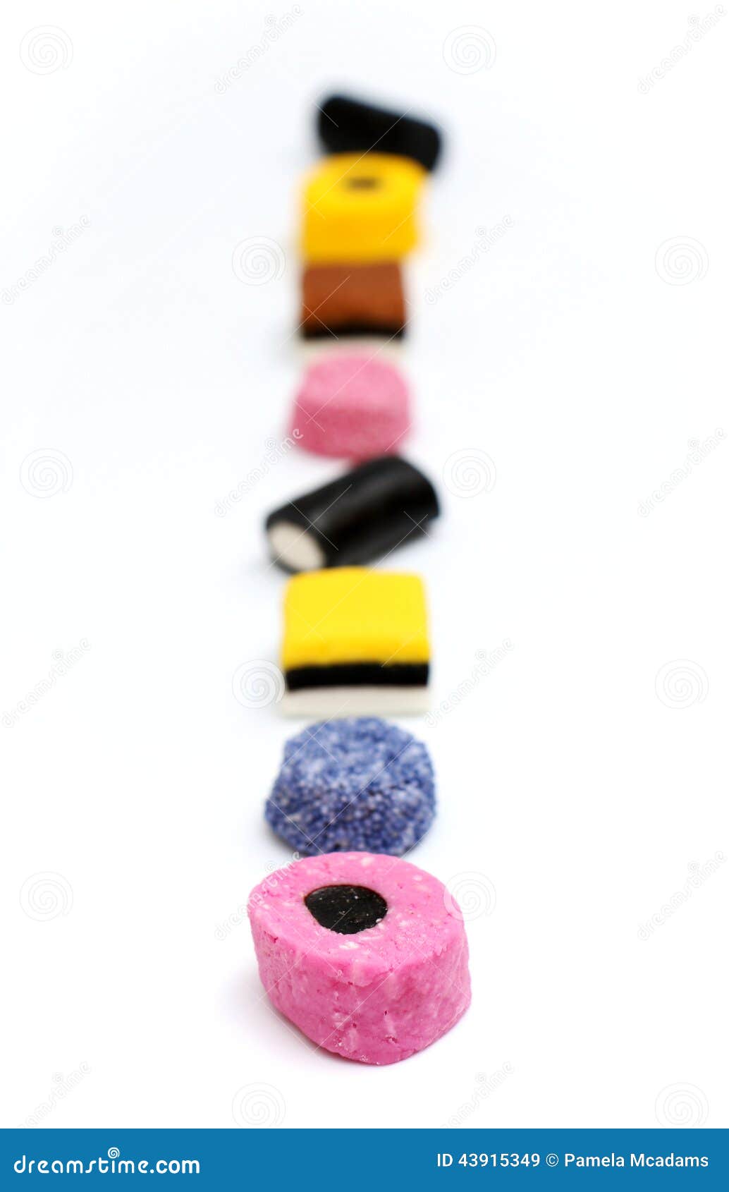 Licorice Sweets stock image. Image of sweets, fattening 43915349
