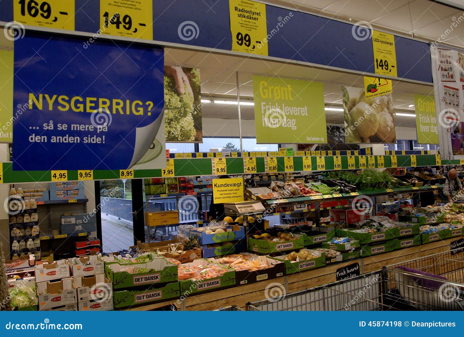 LIDL FOOD MARKET editorial stock photo. Image of eggs ...